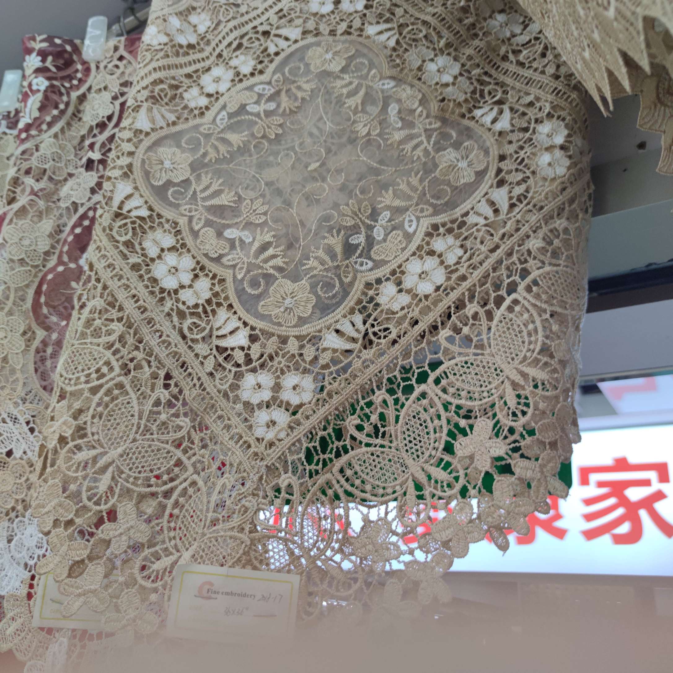 桌布桌垫花边 桌布台布