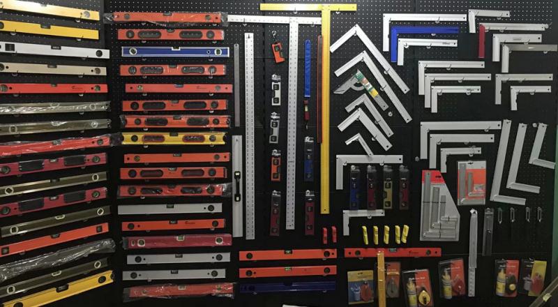 Level Angle ruler Straight ruler tape ruler Level measuring tool Angle ruler Measuring tool full figure