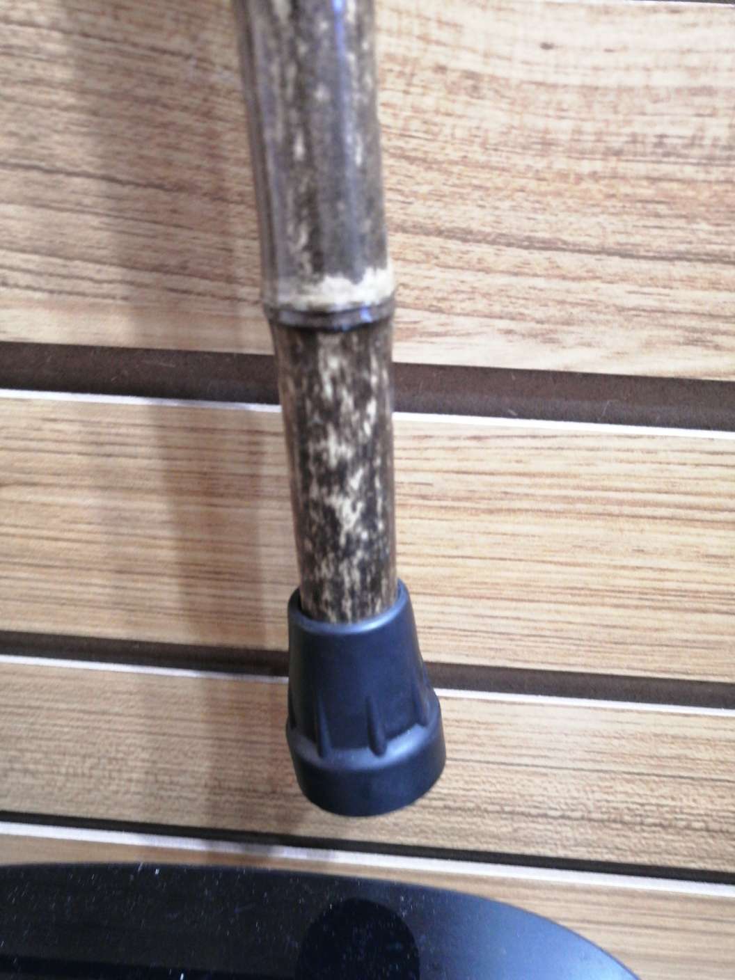 紫竹原木头拐杖产品图