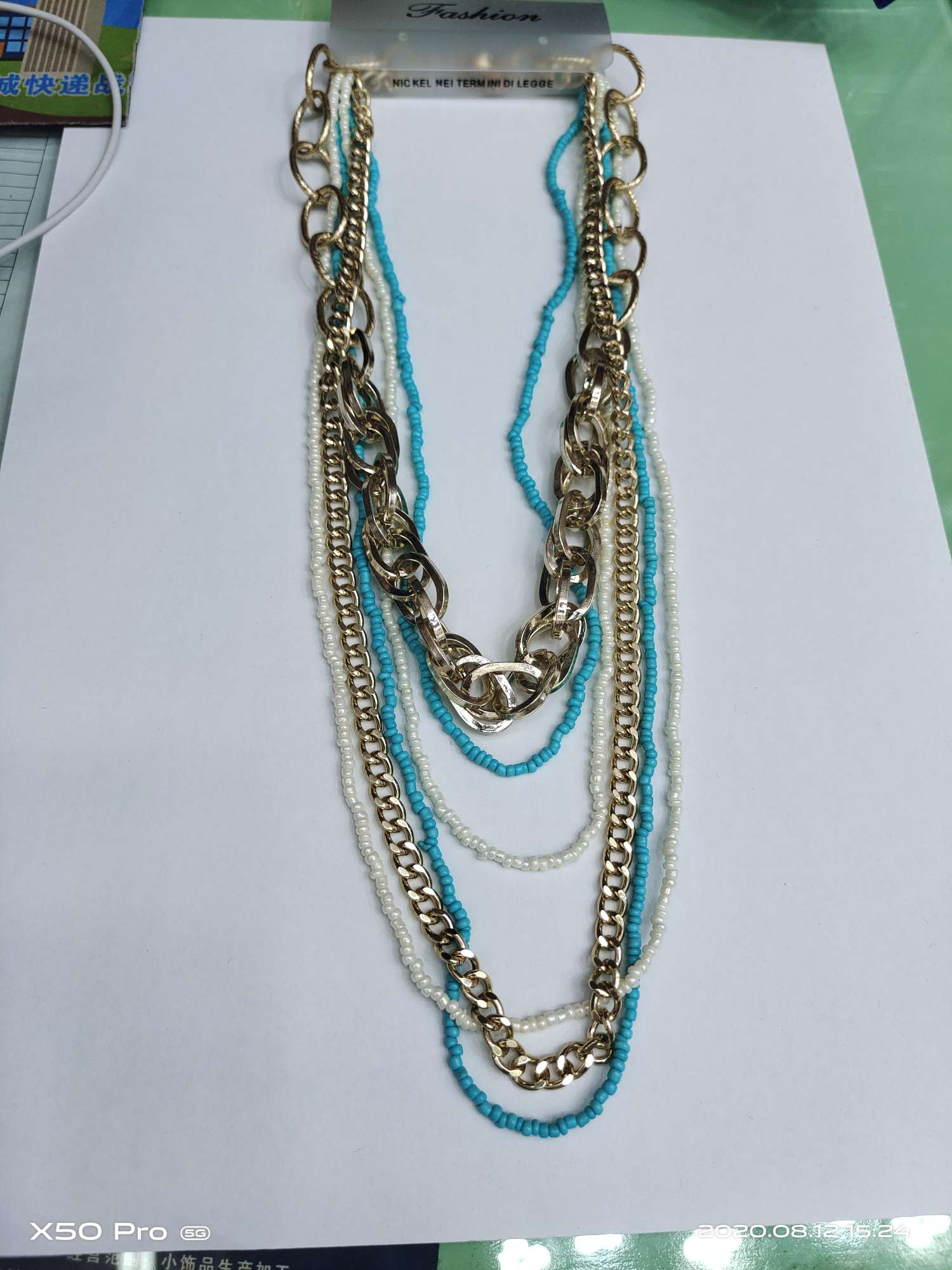 Fashion trend sports leisure multi-layer necklace -2019 million Yuan thumbnail