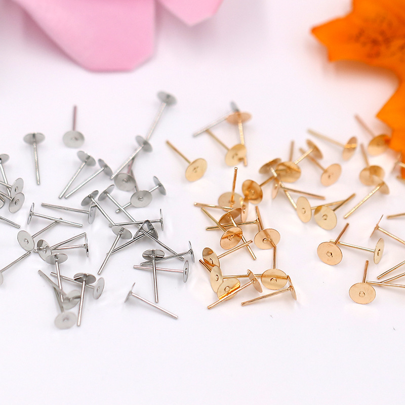 平耳针 圆底耳钉平底耳针 饰品配件diy 厂家直销每包5000个