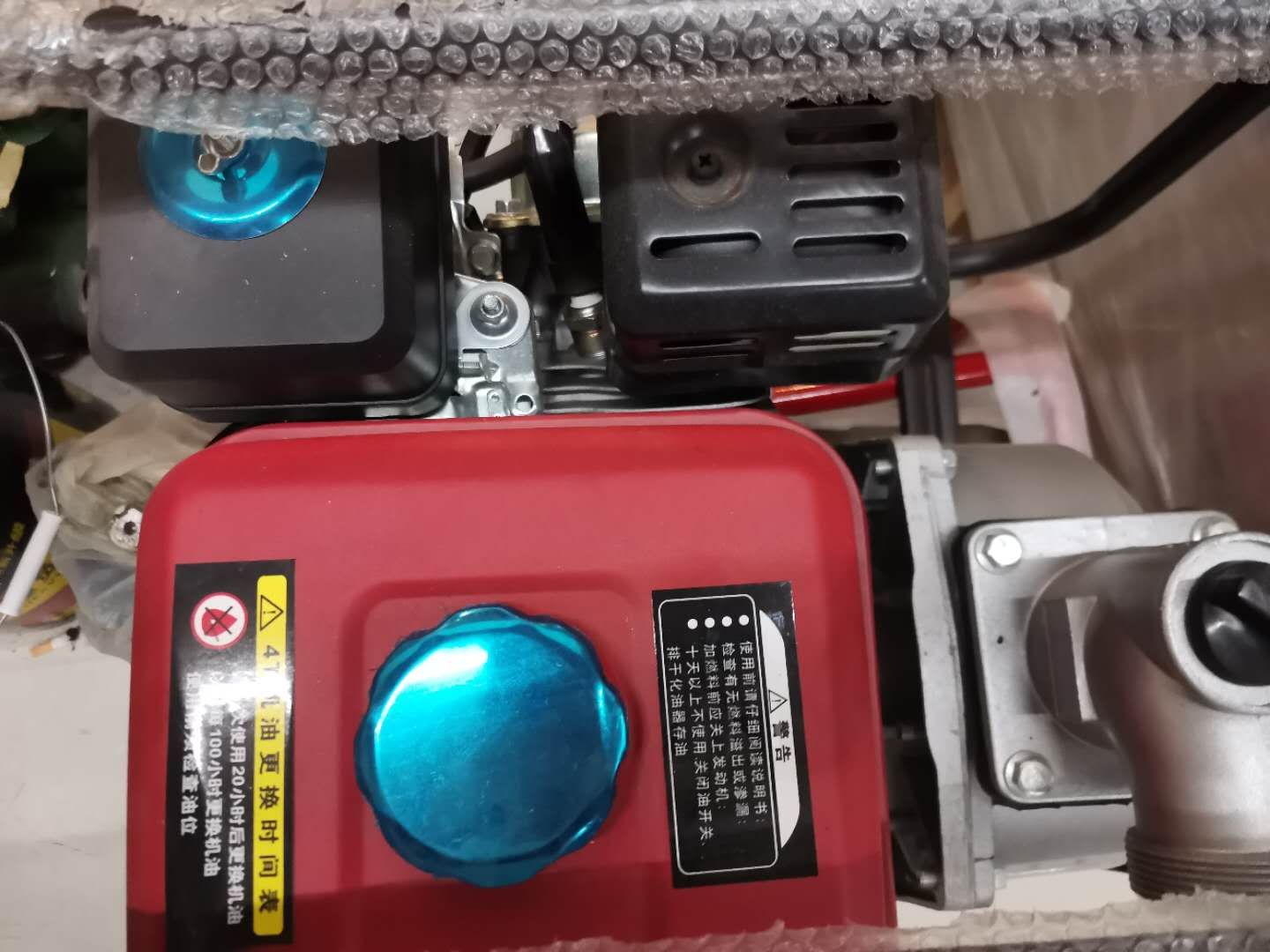 Three-inch oil-driven water pump details Picture