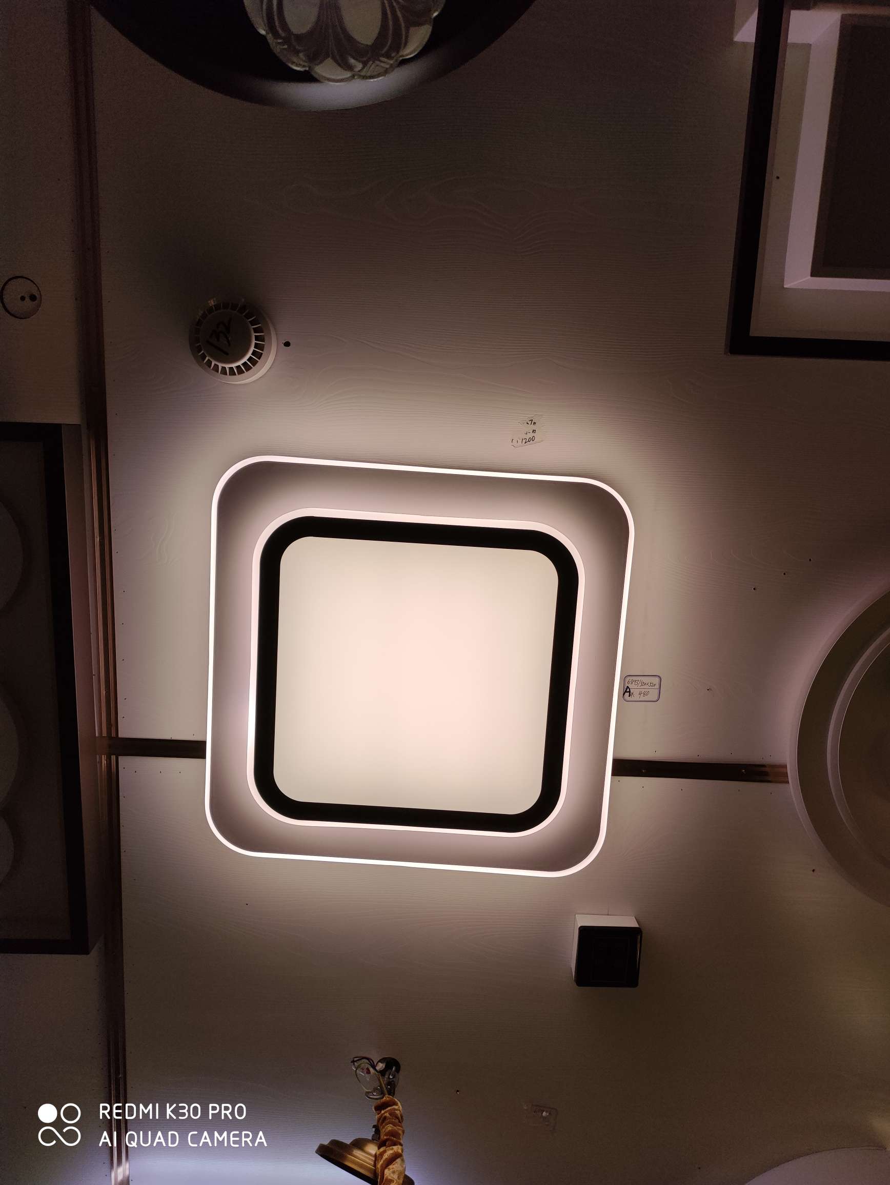 6893 square meters of straight-through 520X520 stepless dimming LED white light, warm light, night light and neutral light Item Picture