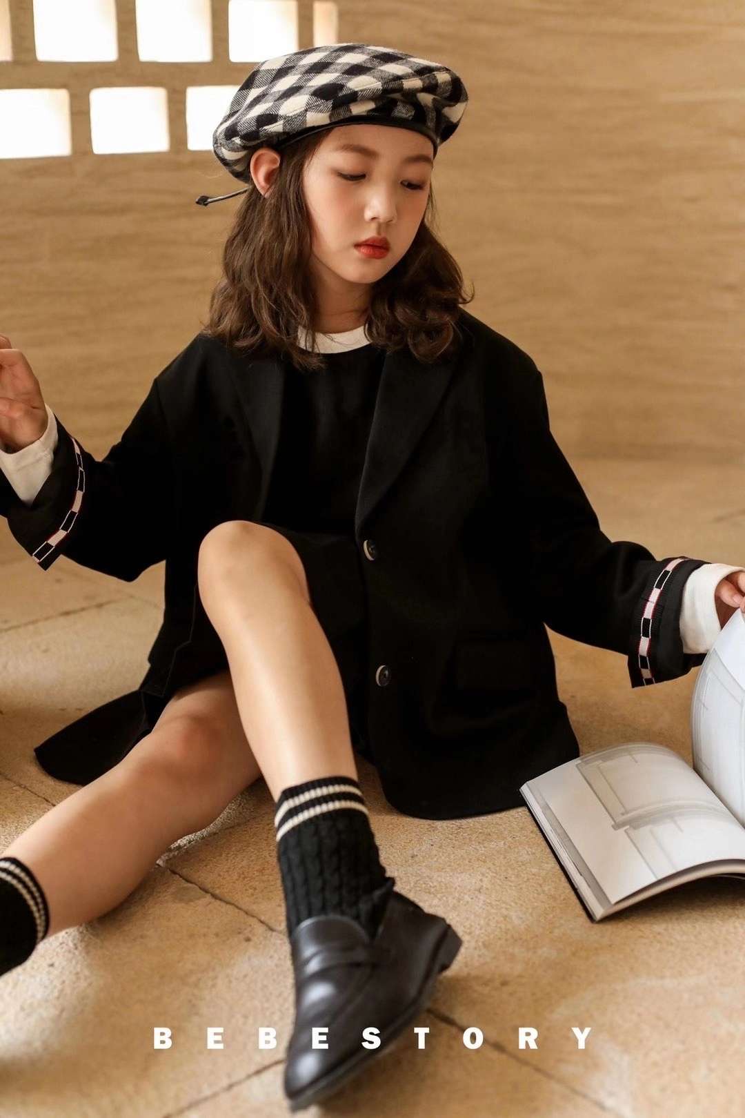 New autumn trendy girls' coats