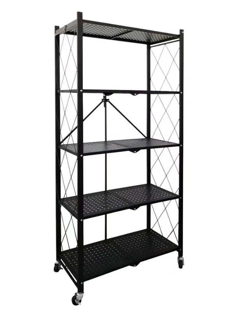 Thickened four-layer shelving mobile shelving steel shelving article shelving cartons can be customized thumbnail