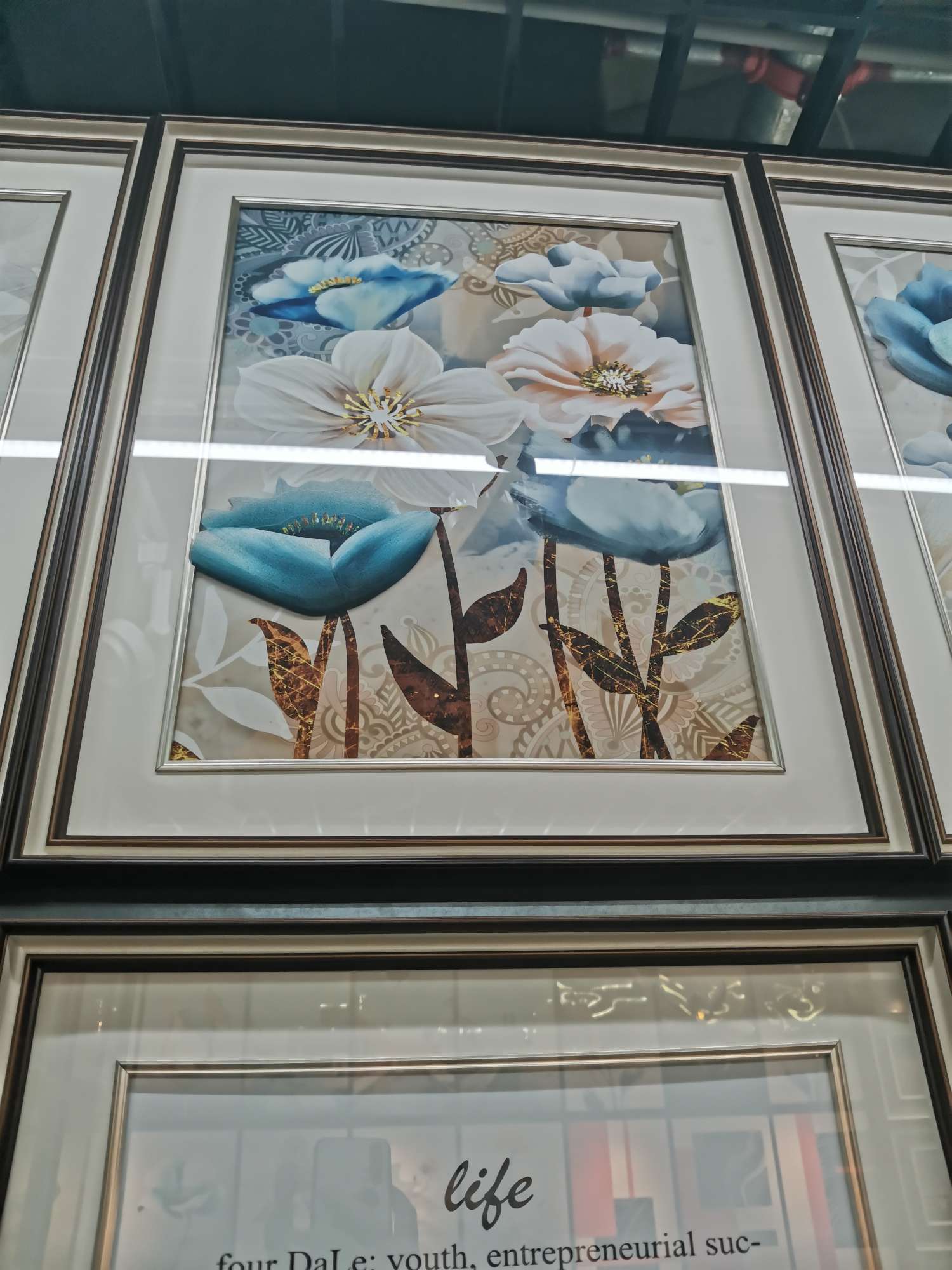 玄关装饰画走廊竖版入 门北欧式过道进门壁画挂画玄幻背景墙画低奢高大