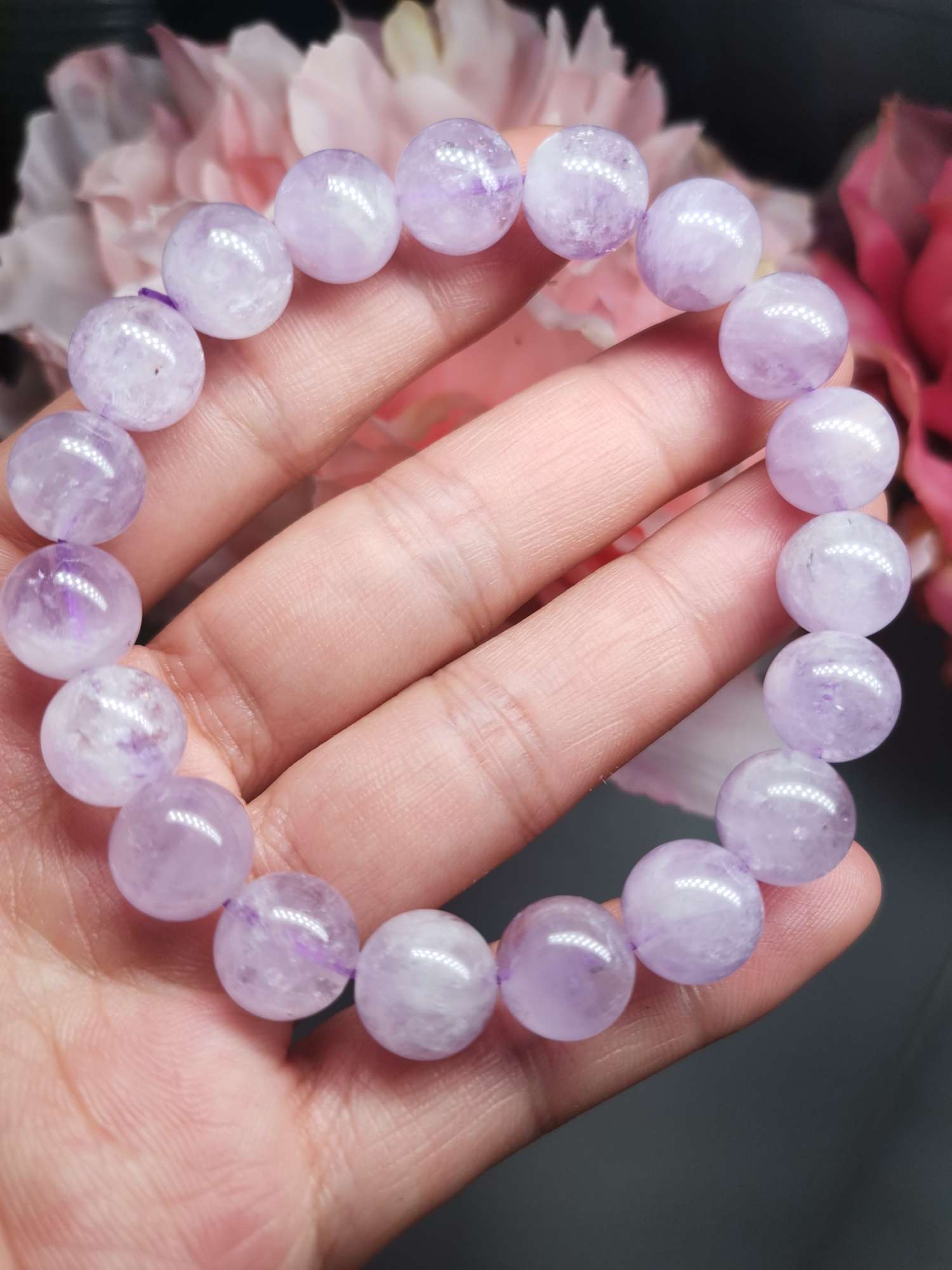 Cristal natural (color lavanda). Colores ultra hermosos Application Scenario