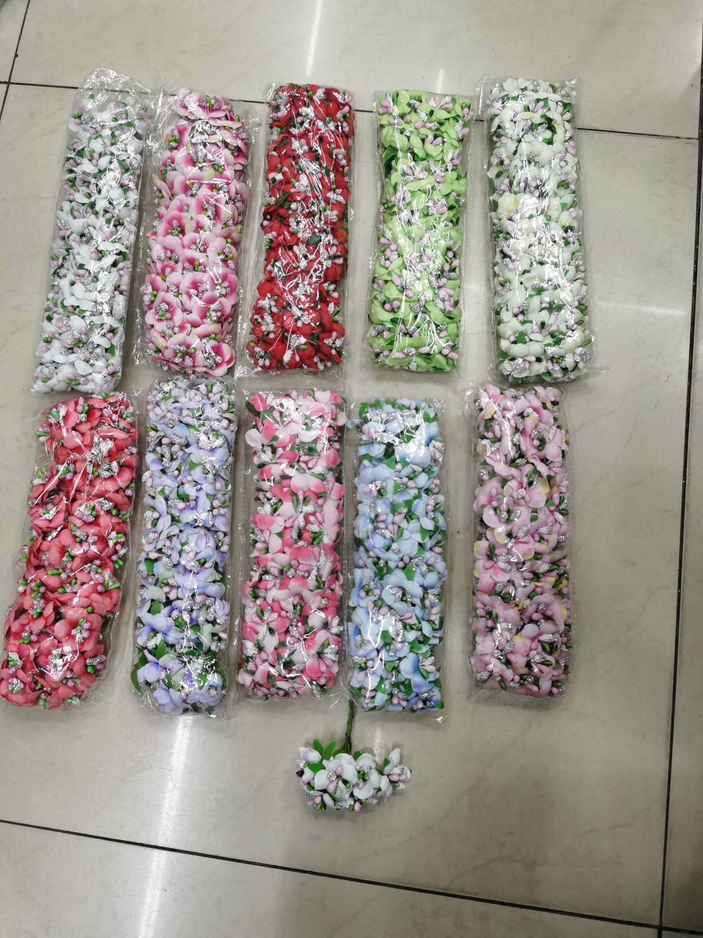 Simulation reverse flower