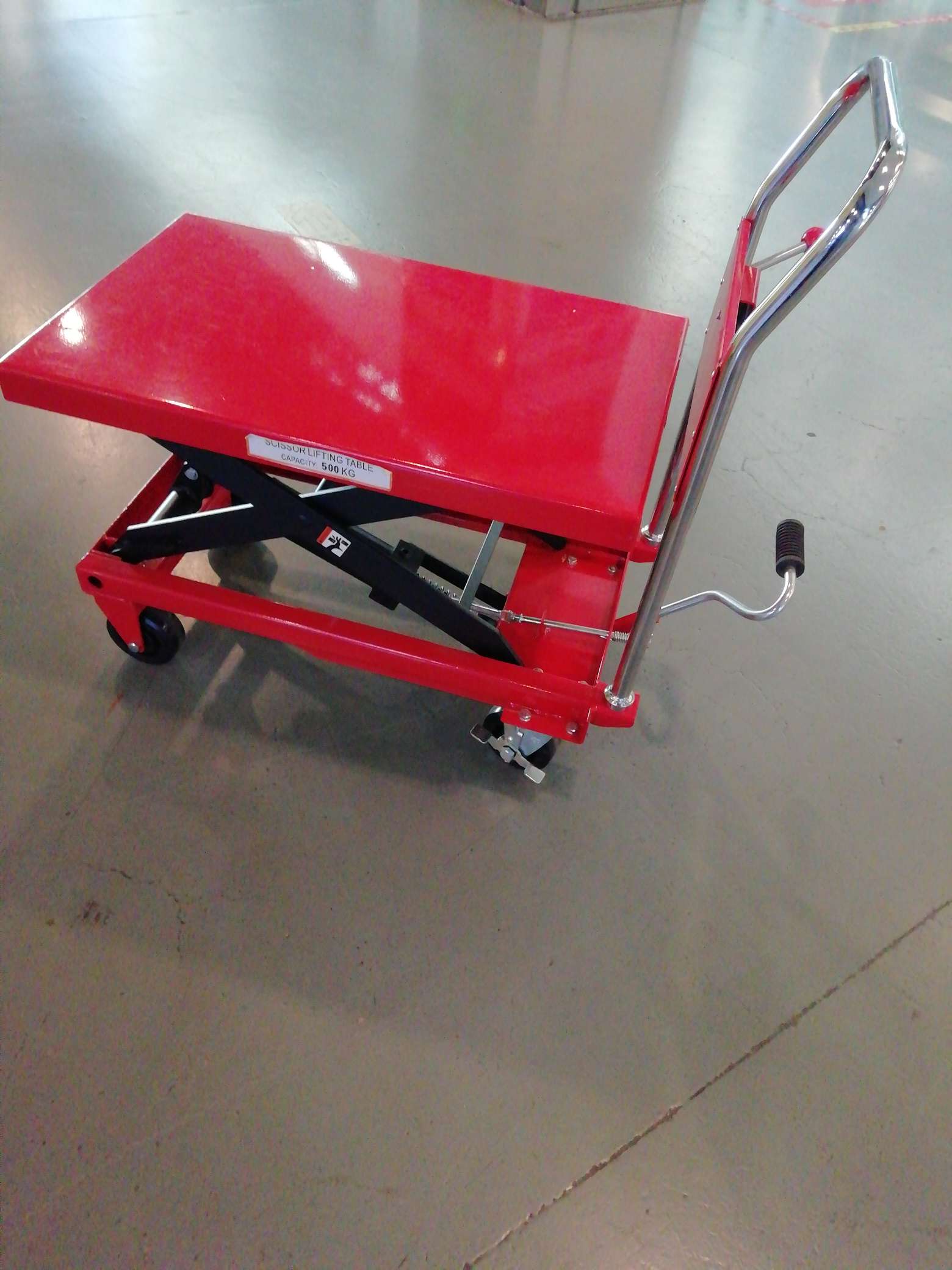 Hydraulic platform car 0.5 ton thumbnail