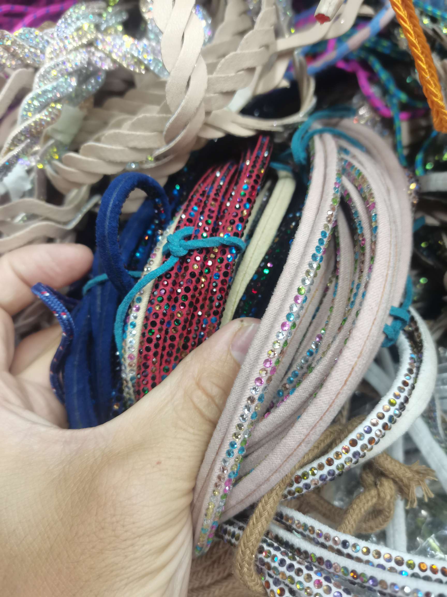 0.5 Half round ironing process jewelry decorative belt thumbnail