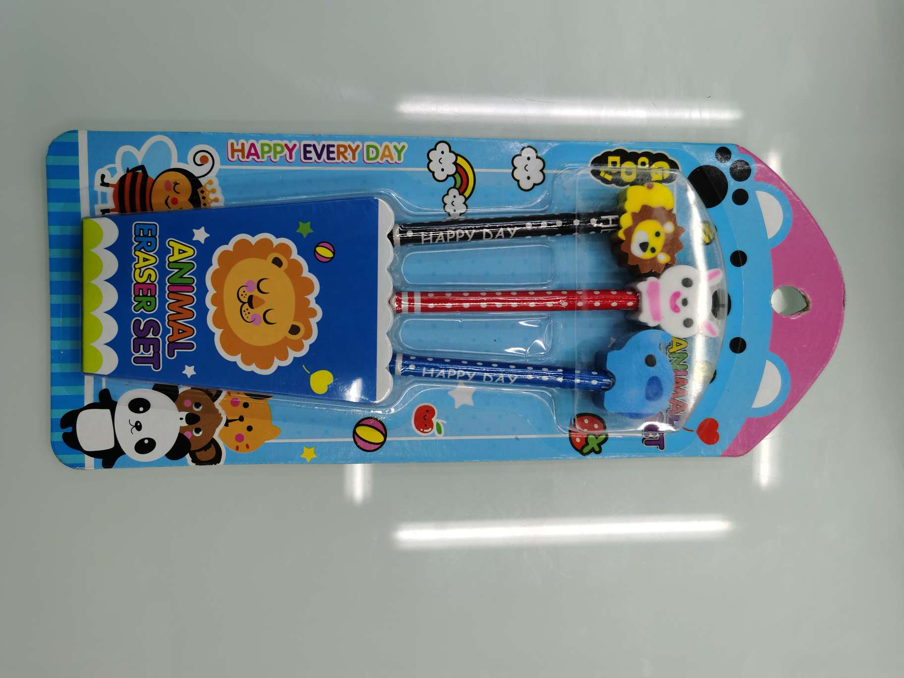 Cartoon eraser set