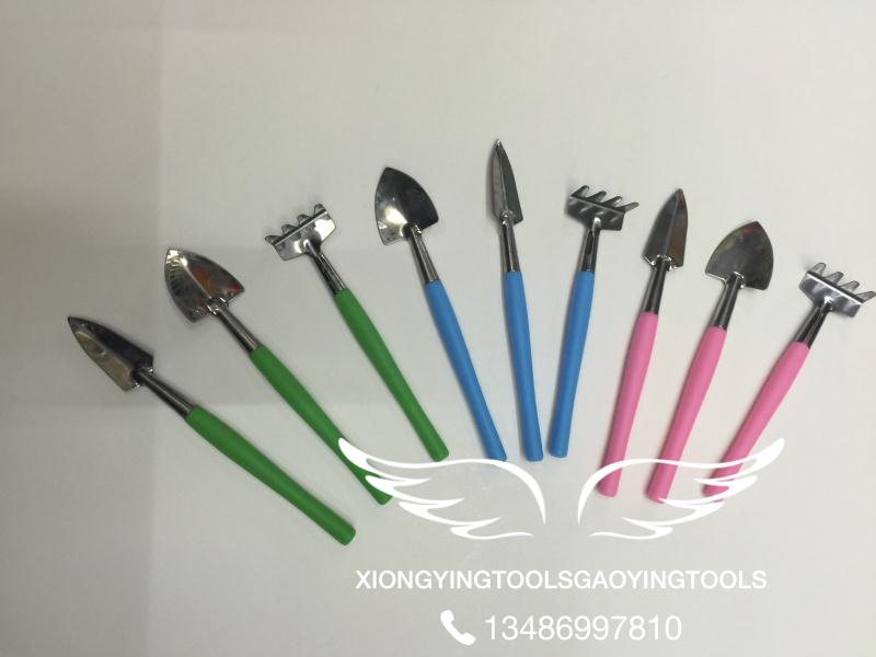 Garden tool set Children's toy garden tool set Garden shovel rake Grass rake Small spade details Picture