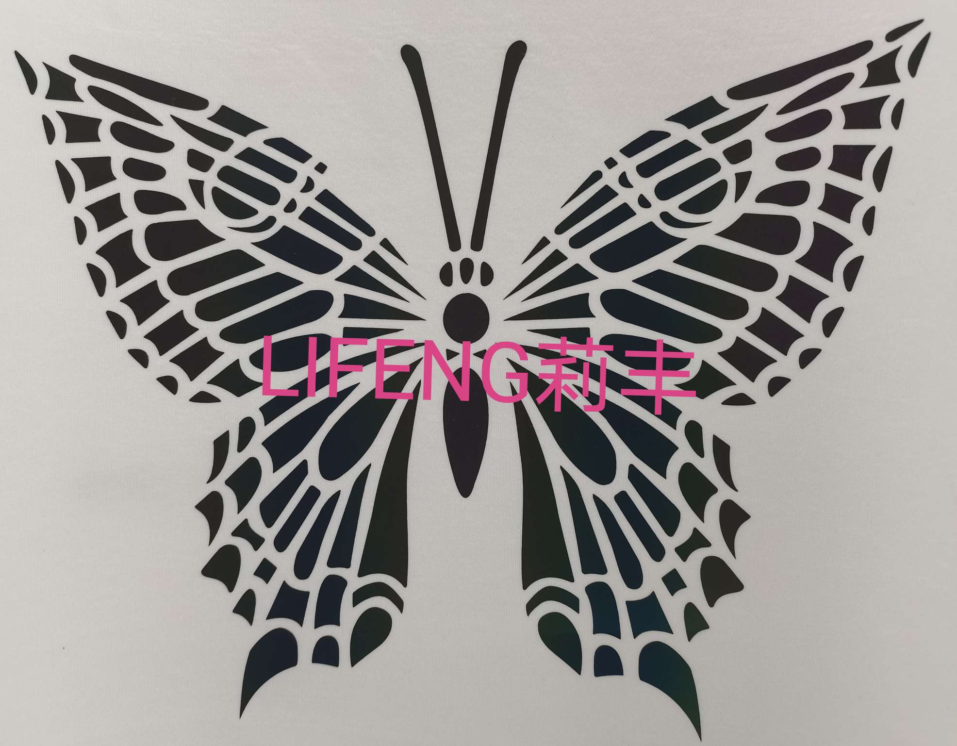 PET laser engraving film, hot stamping, PU engraving film, PVC engraving film, TPU engraving film, scallion powder engraving film, reflective engraving film, segment color reflective film, luminous engraving film, butterfly Application Scenario
