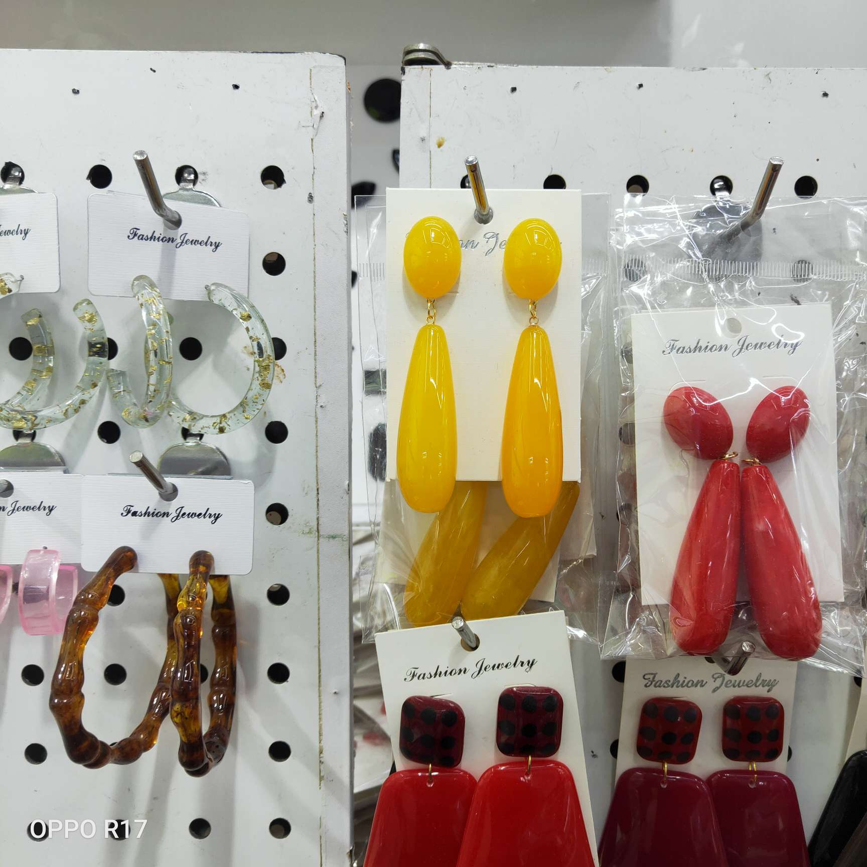 欧美风水滴耳环细节图