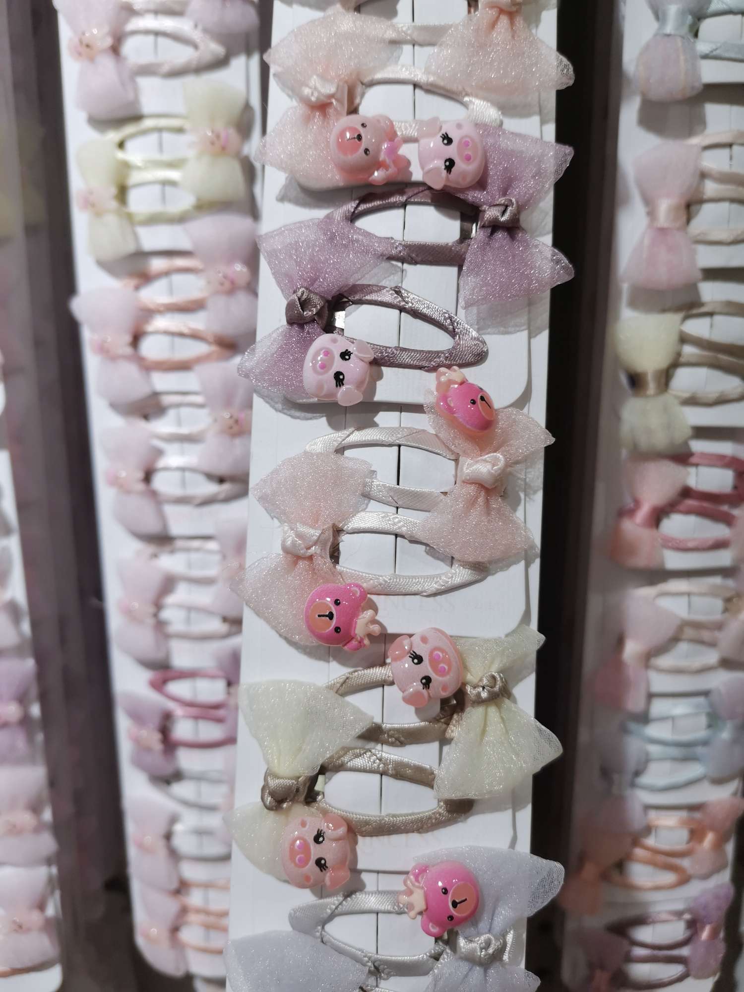 Children selling new cloth art pig bb clip thumbnail