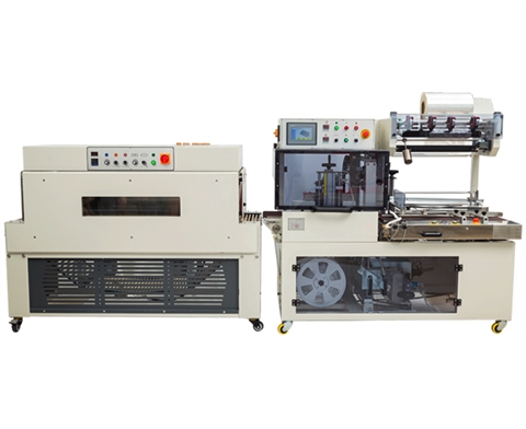 4518 Edge sealing and cutting machine, shrink machine, strapping machine