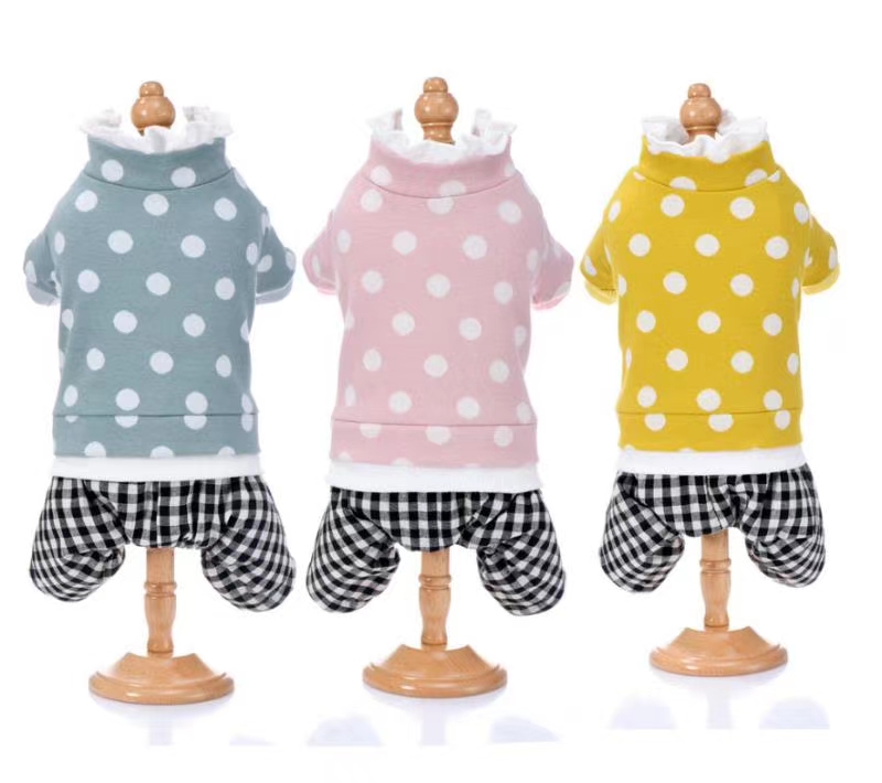 秋冬新款，两脚四脚款式多多，颜色艳丽！布料搭配特别漂亮！有现货供应！欢迎新老客户前来选购！详情图8