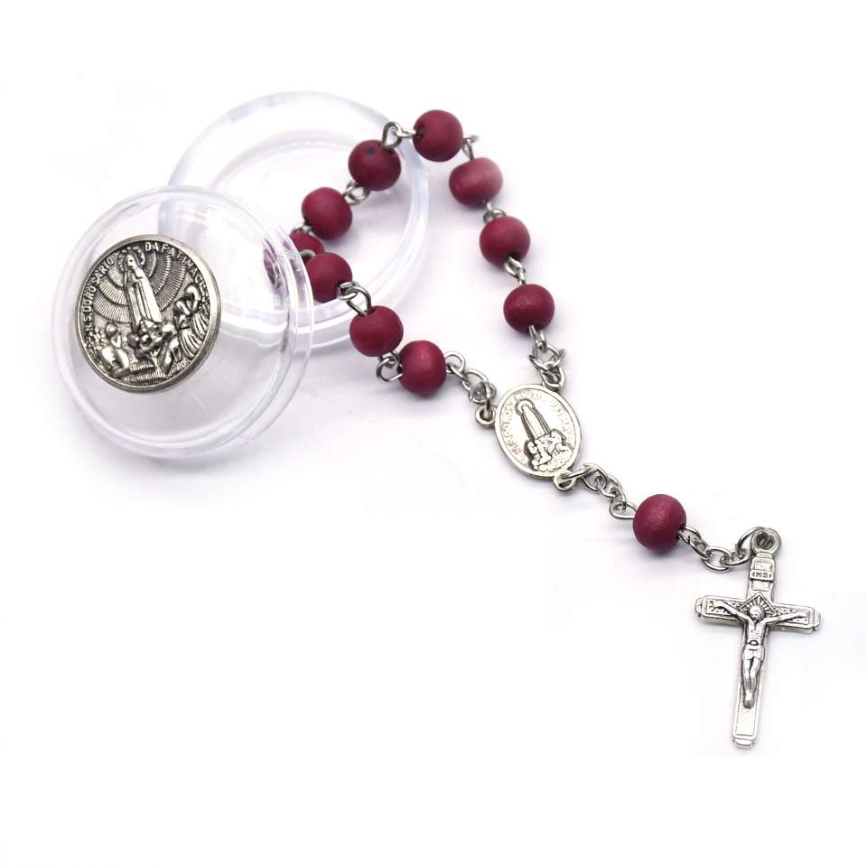 Prayer beads, cross bracelet, Fatima incense bead bracelet, prayer beads Application Scenario
