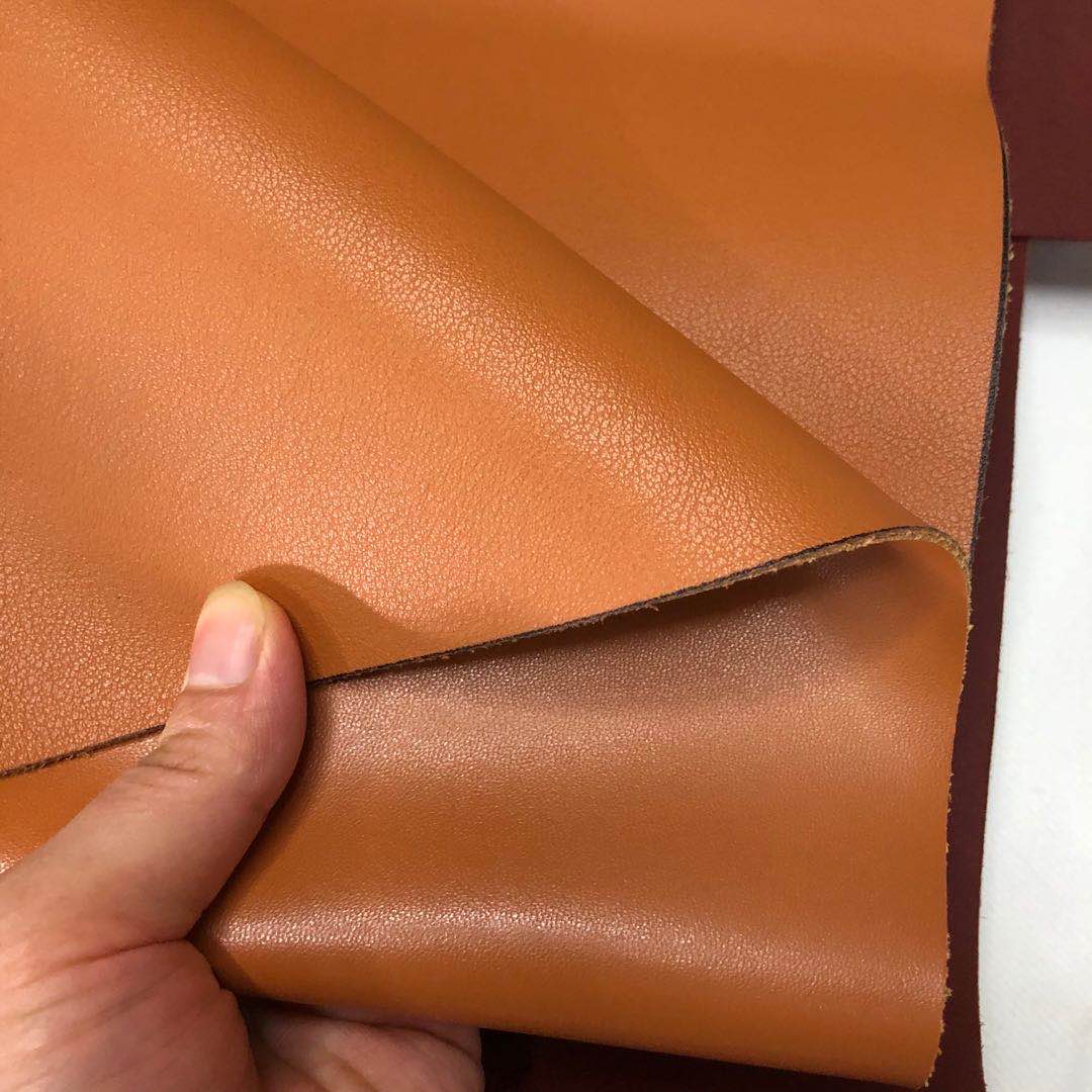 Factory direct sales of double-sided leather Napa pattern eco-friendly leather bag fabric, table mat and placemat leather, wear-resistant and waterproof pvc leather Item Picture