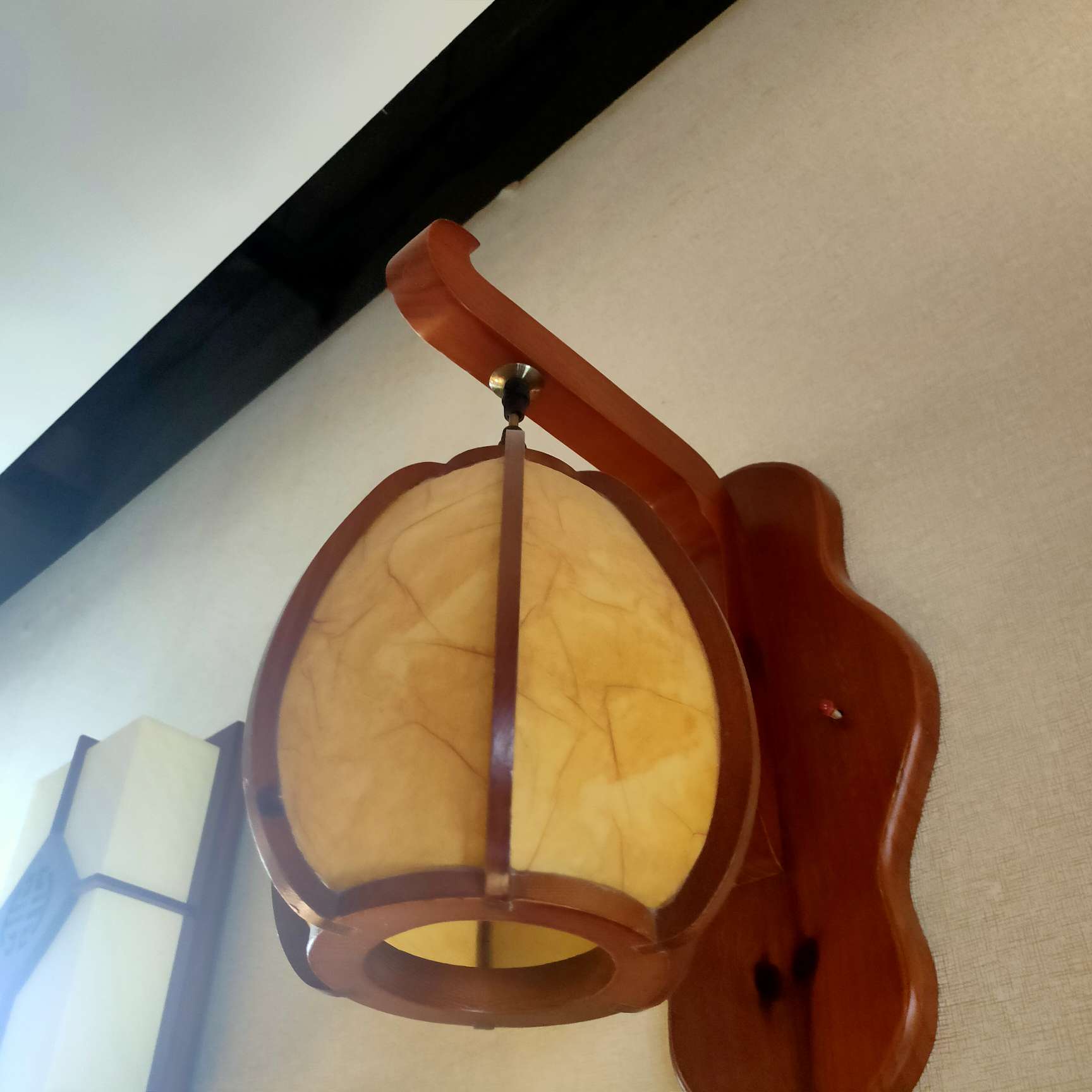 室外壁灯实物图