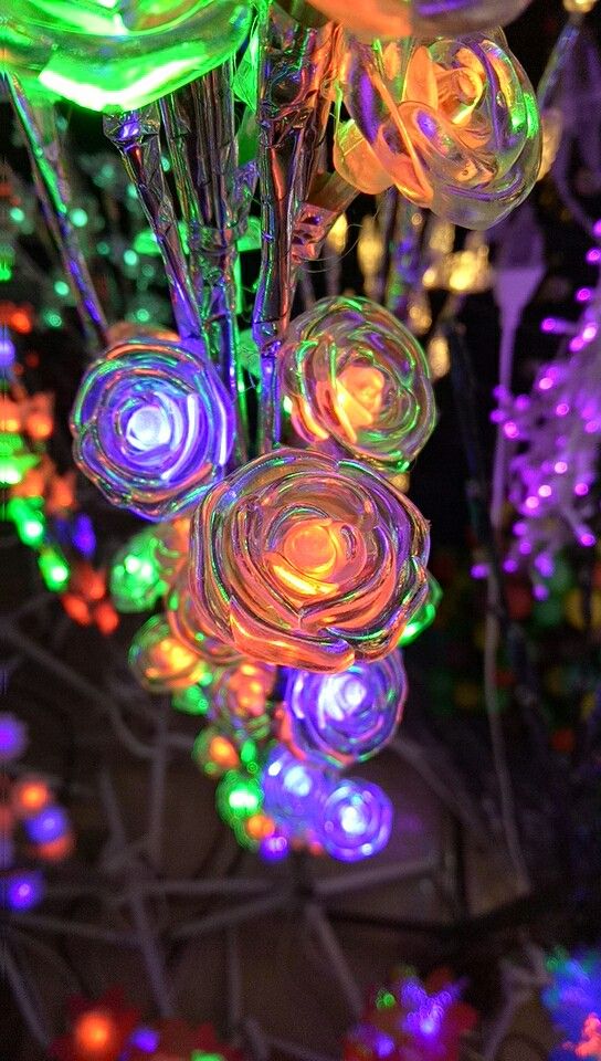 60LED装饰亚克力灯树细节图