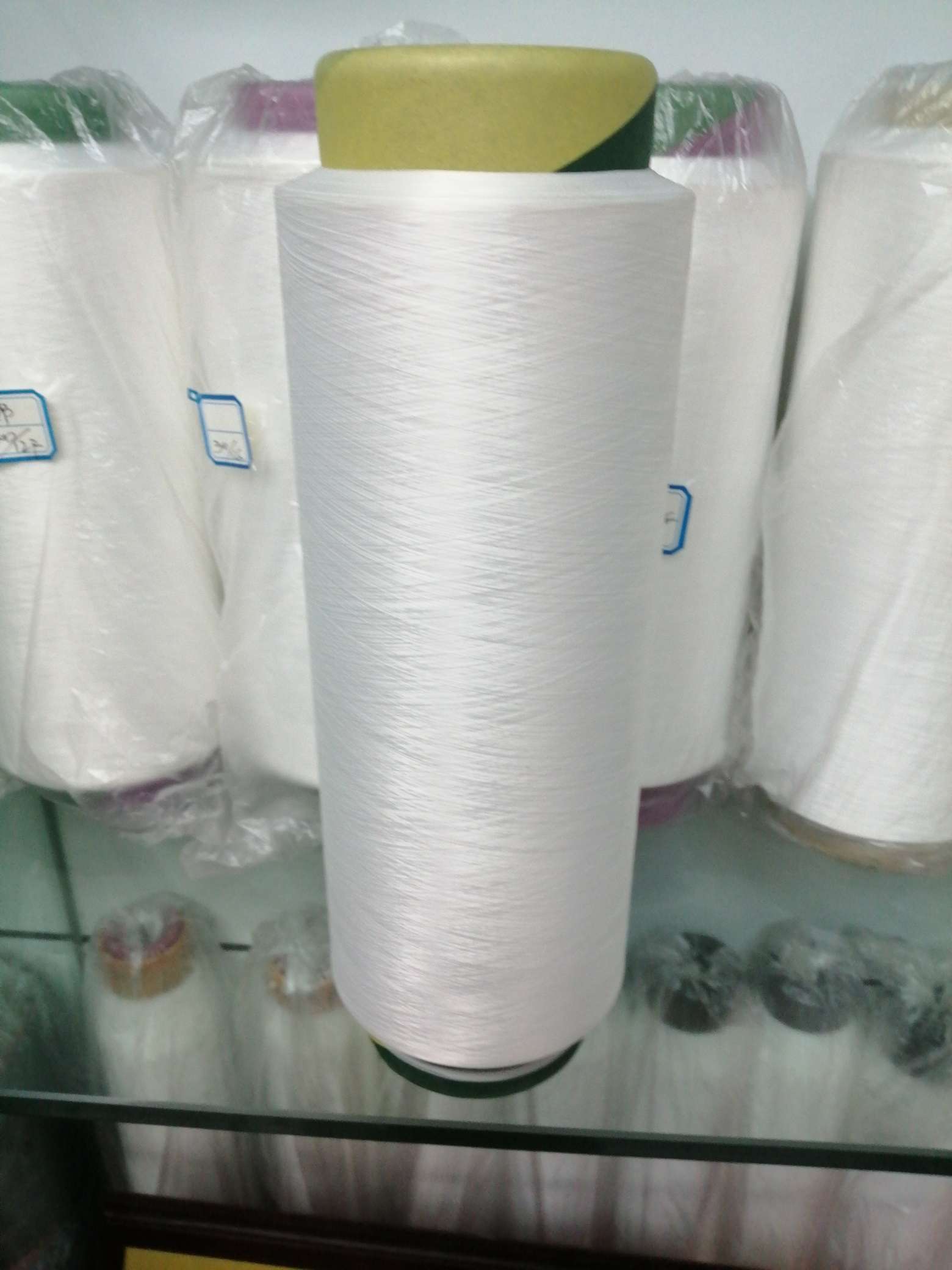 Nylon elastic filament, nylon long filament, crystal filament wrapped yarn 7068