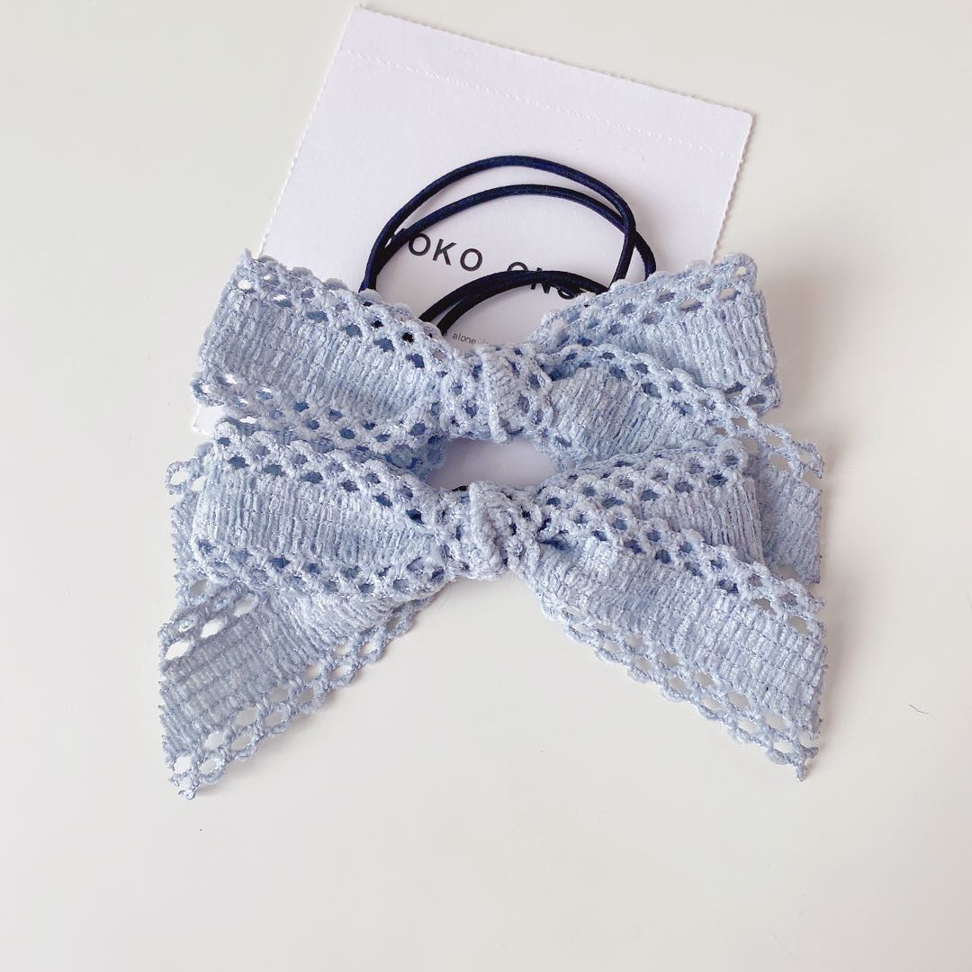Bow hair tie