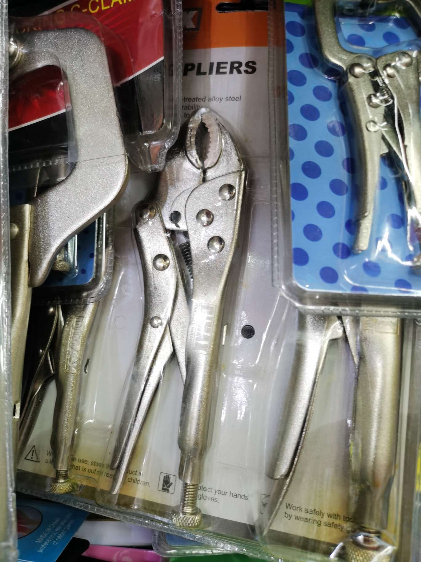 Wrench pliers Tiger pliers Wire pliers Hardware tools Hand tools Heavy duty pliers Hulu mouth round mouth straight mouth strong pliers Item Picture