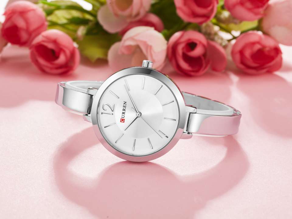 curren/ Karen 9012 Women's Watch, waterproof quartz watch, steel band women's watch, Korean fashion watch Specification image