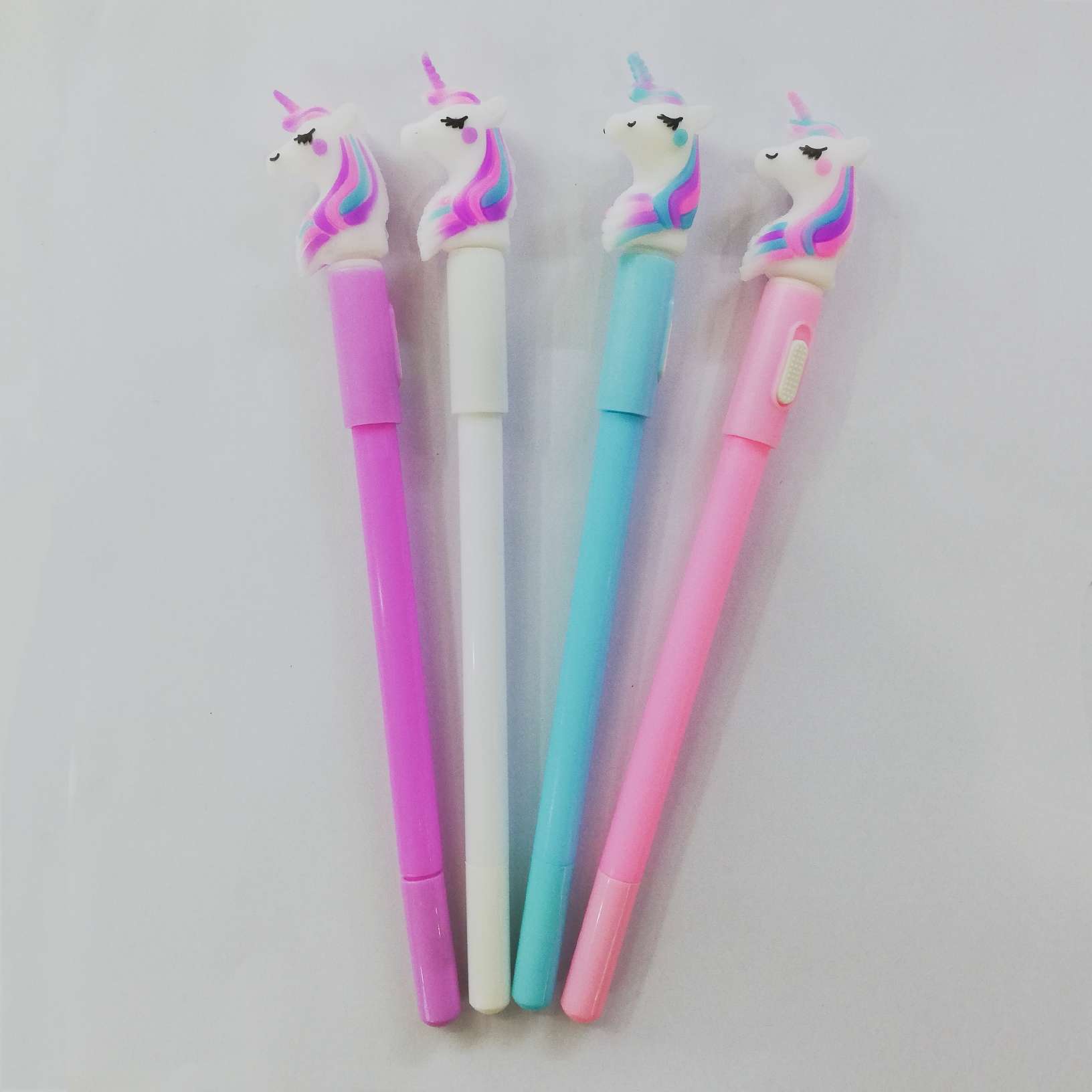 Unicorn-shaped four-color light pen gel pen undefined