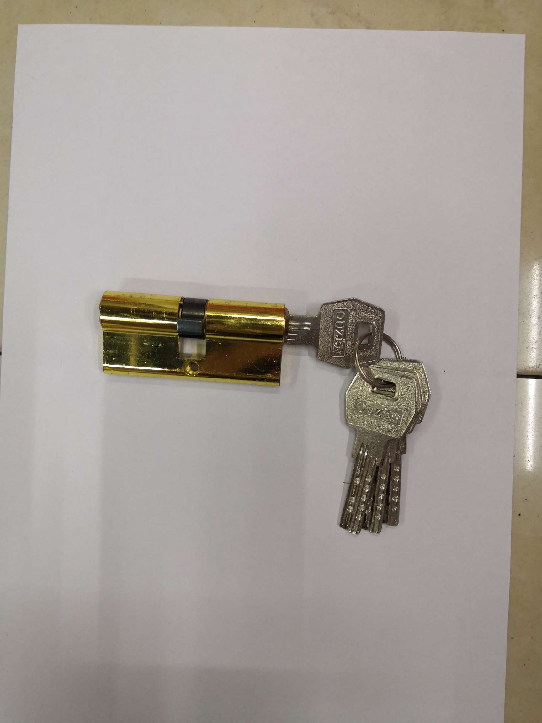 60 Zinc alloy lock core computer key thumbnail