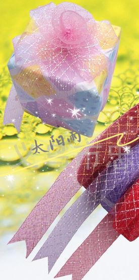 Elastic yarn net fishbone nets pipe handicrafts accessories, bowknot 🌸 flowers and accessories full figure