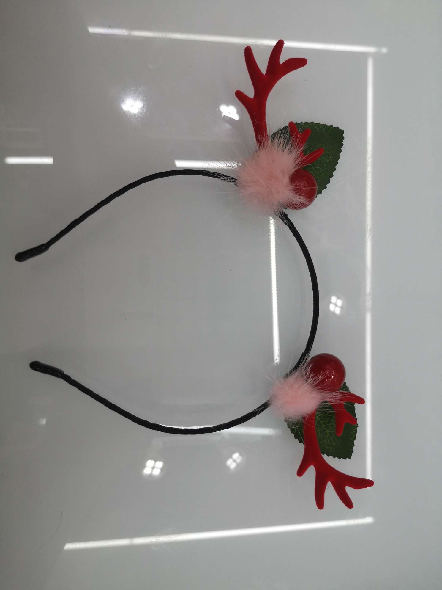 New flocking antlers, Christmas gifts, antler headbands, antler hair clips, antler imitation antlers full figure