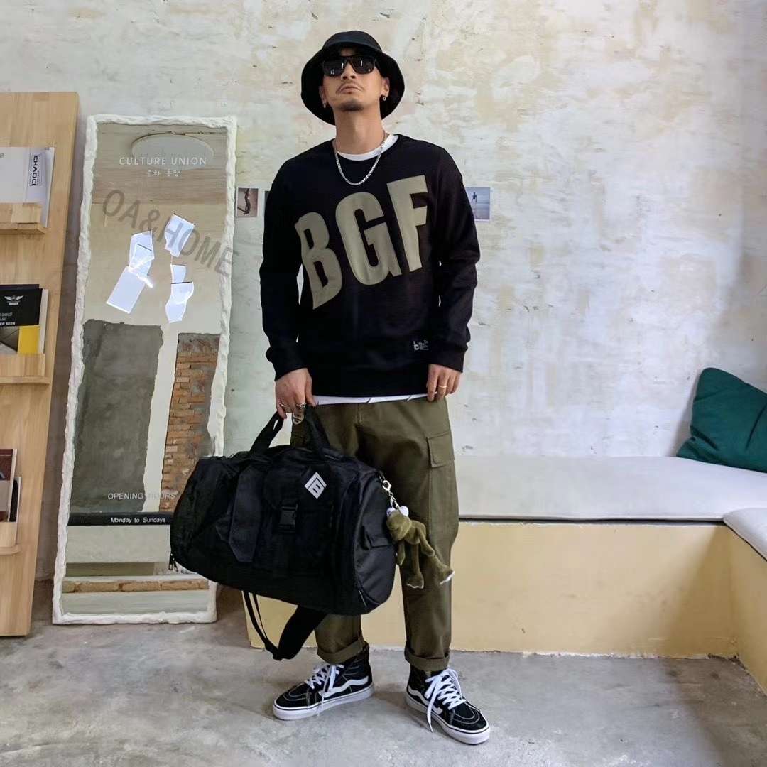 广告衫卫衣实物图
