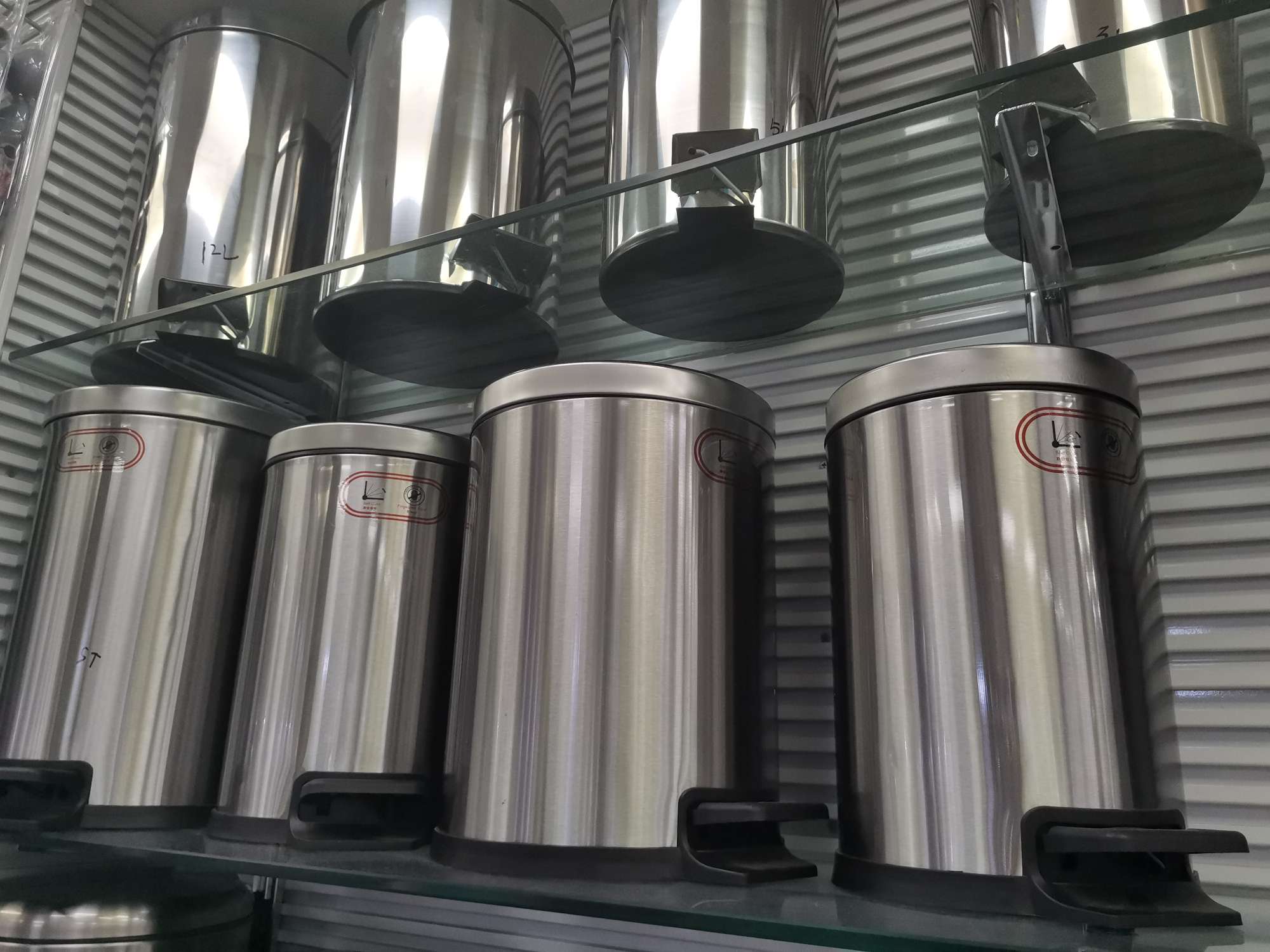 5升 5L 不锈钢垃圾桶 脚踏式垃圾桶详情图8