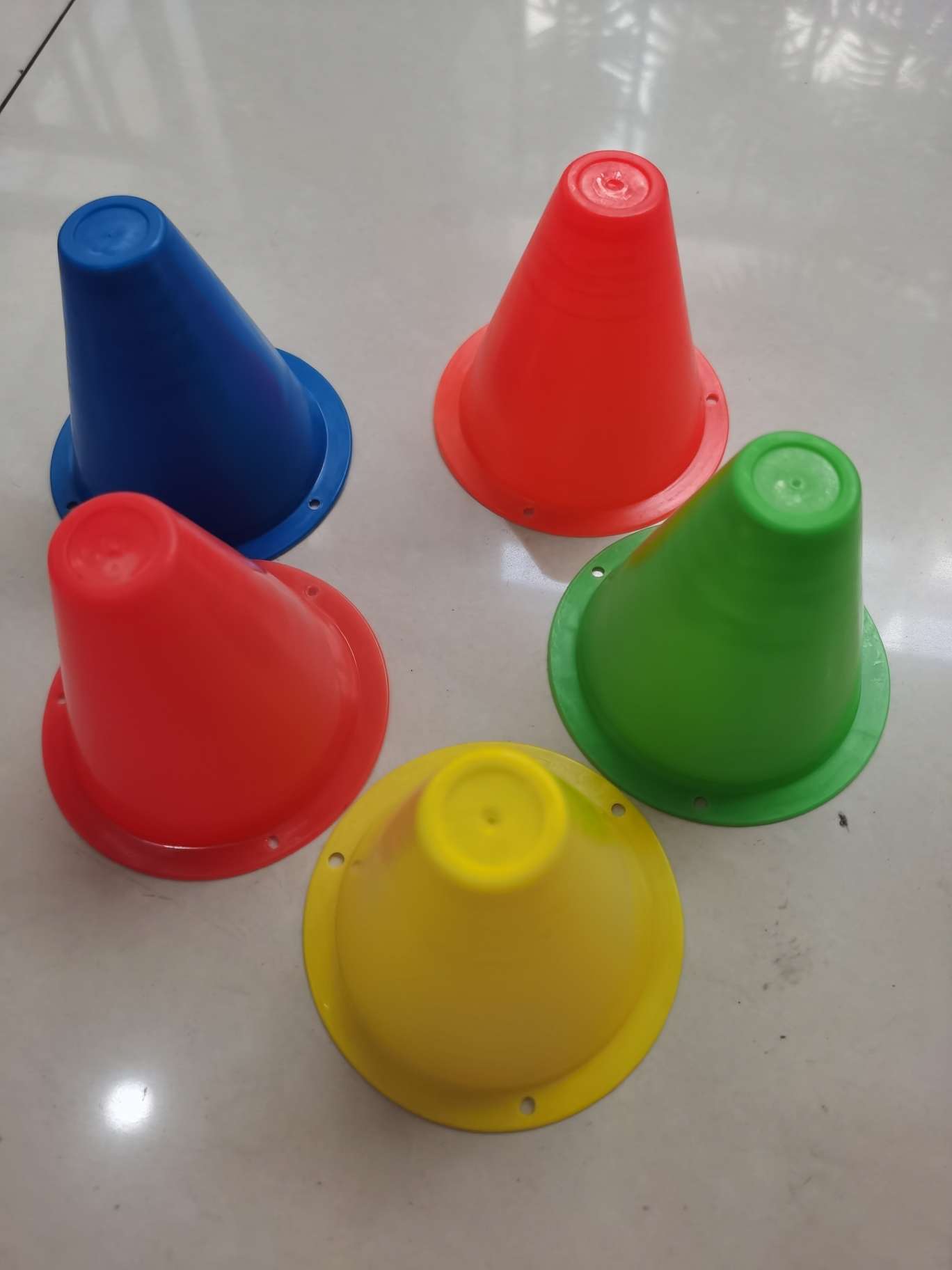 轮滑桩8厘米平头路障