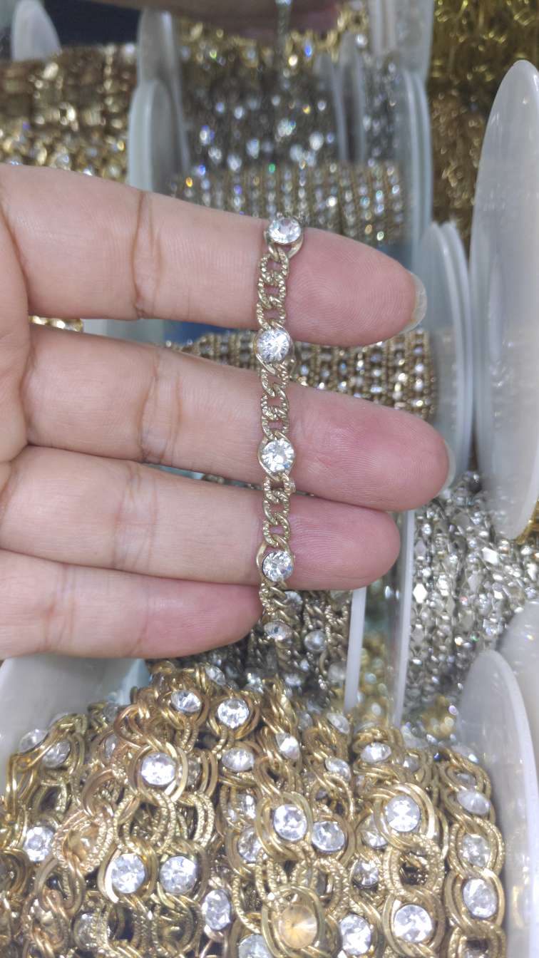 Flat wire 1:3 light gold