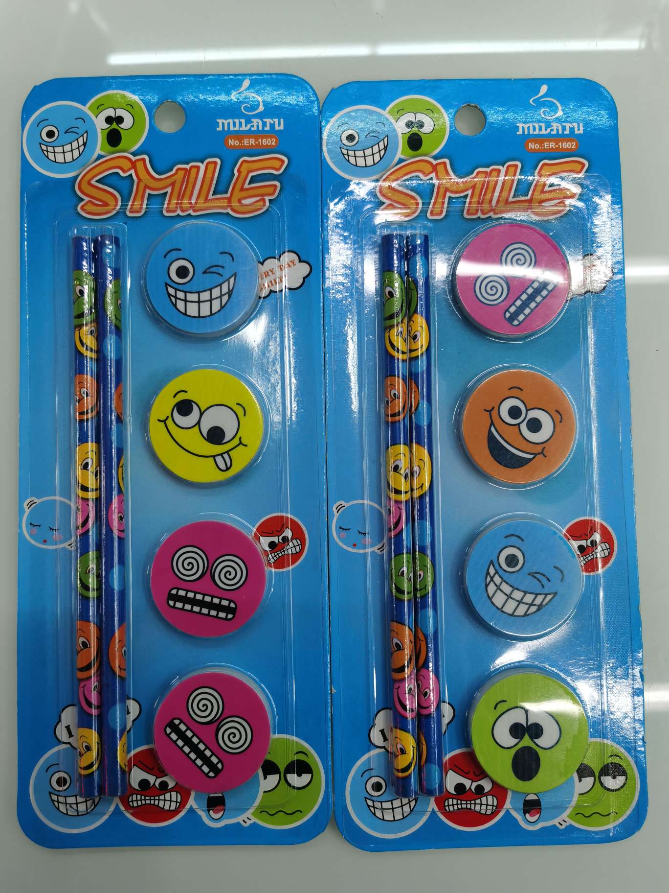 ER-1602 Eraser Pencil Set Stationery Set