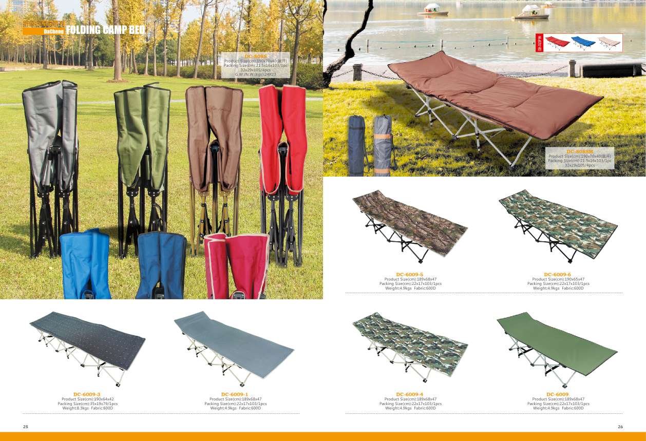 Beach bed folding bed outdoor camping bed nap chair bed