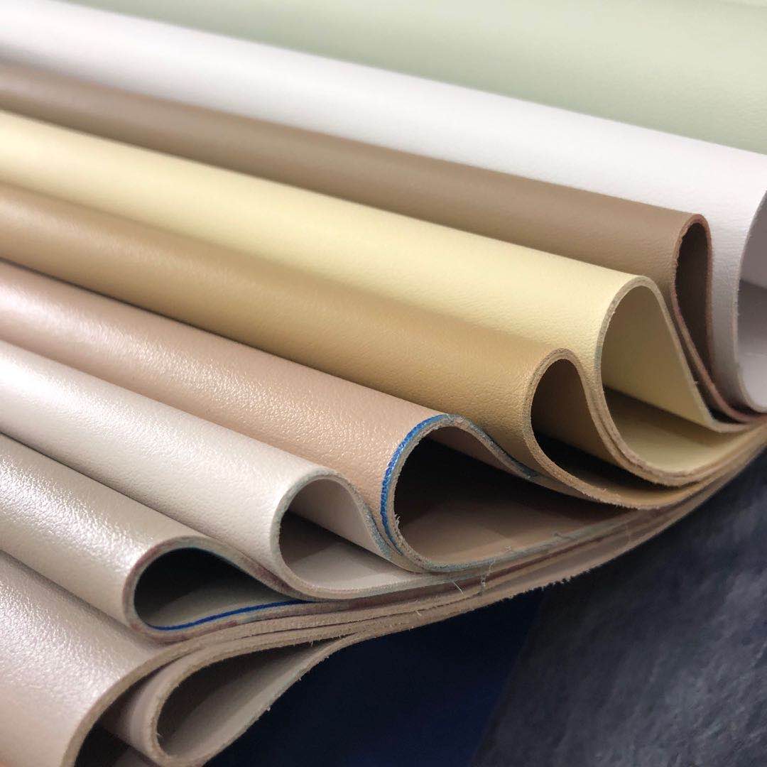 Factory direct sales of double-sided leather Napa pattern eco-friendly leather bag fabric, table mat and placemat leather, wear-resistant and waterproof pvc leather Application Scenario