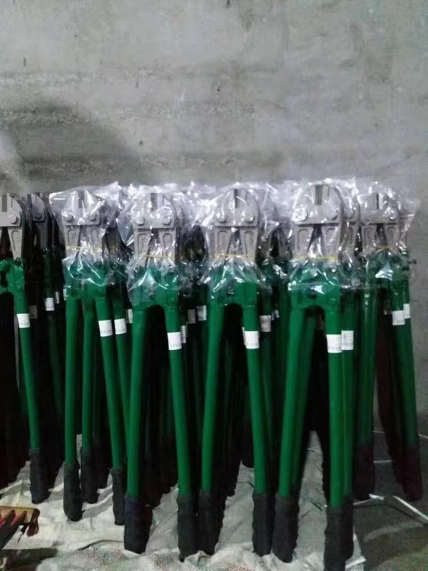 Bar pliers Cable cutters Cable cutters Hardware tools Site round bar pliers Specification drawing