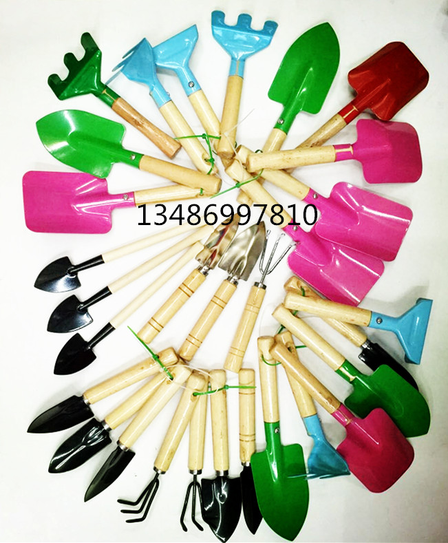 Garden tool set Children's toy garden tool set Garden shovel rake Grass rake Small spade undefined