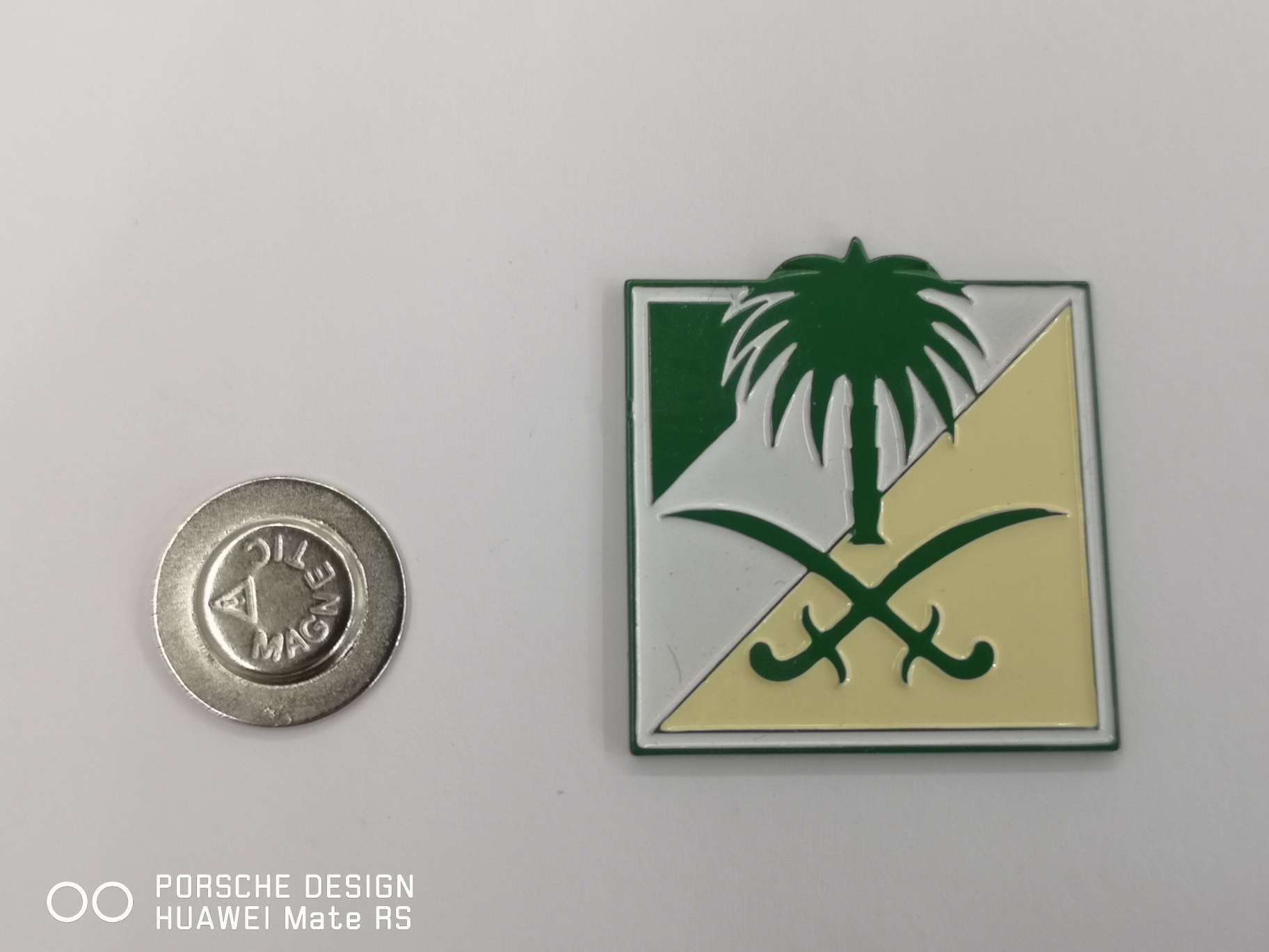 Saudi emblem, badge Application Scenario