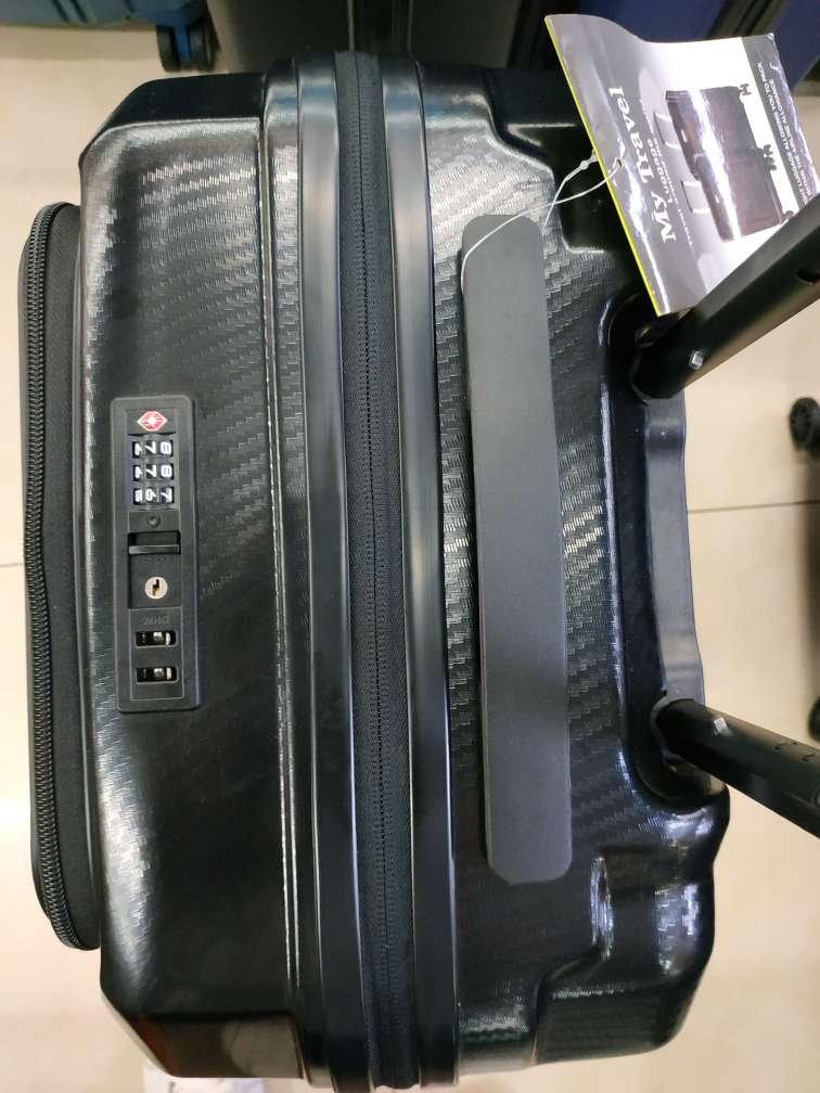 k032 20-inch carry-on suitcase opening computer bag PC with nylon Specification image