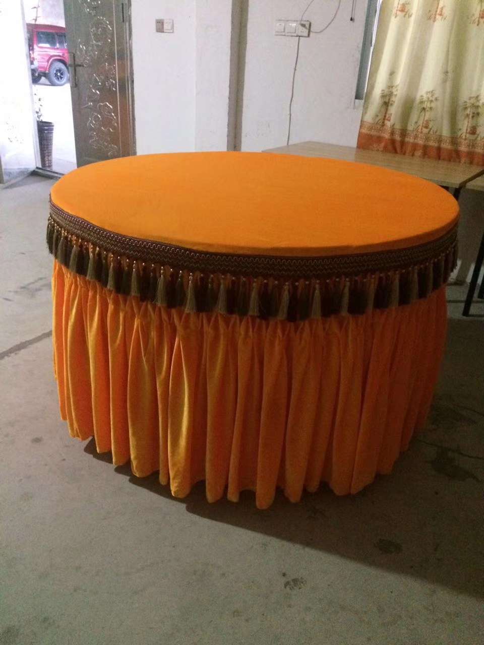 装饰布印花防尘布包装组合装饰用品桌套卓围