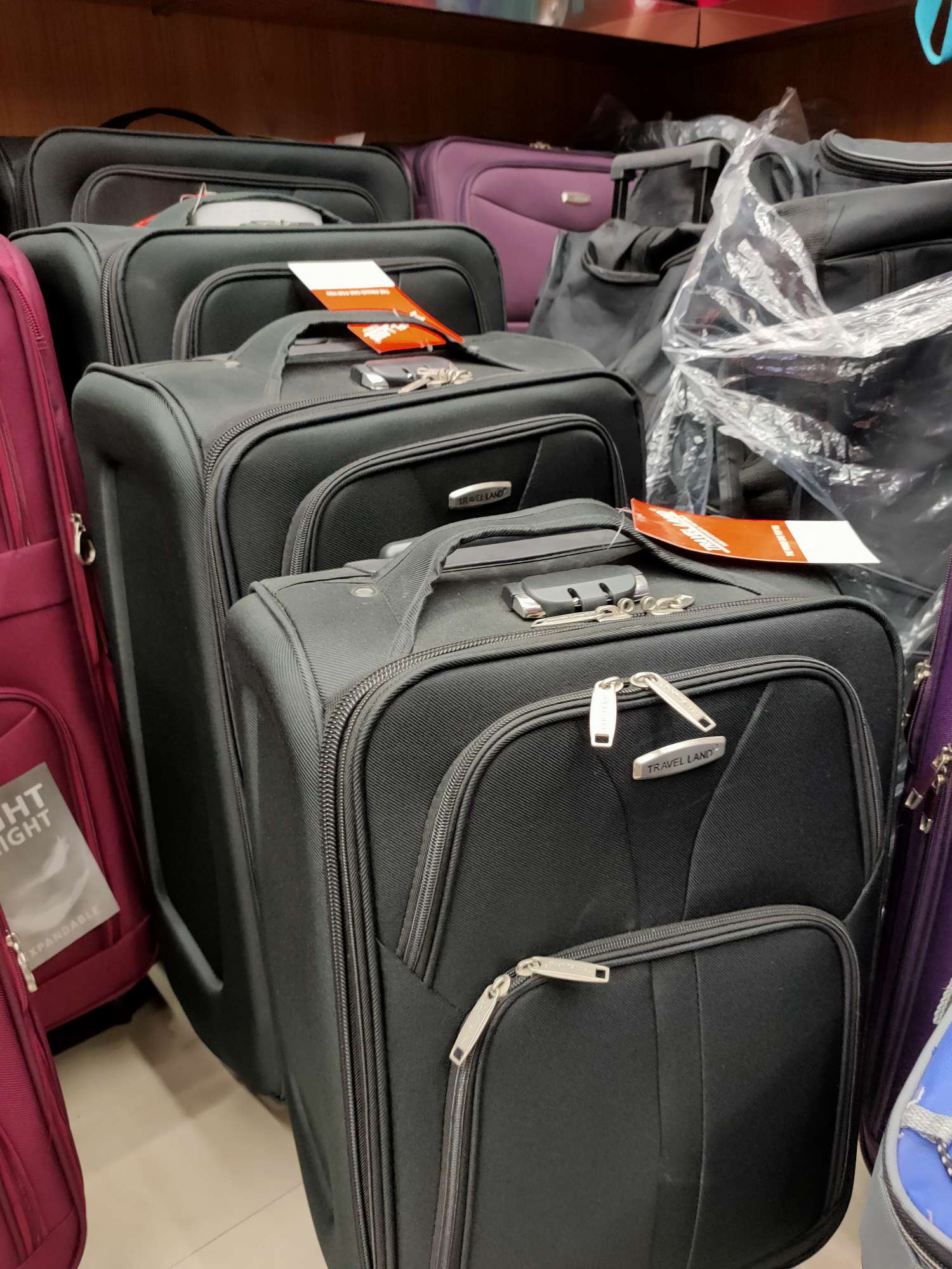 旅行箱黑色四件套03图