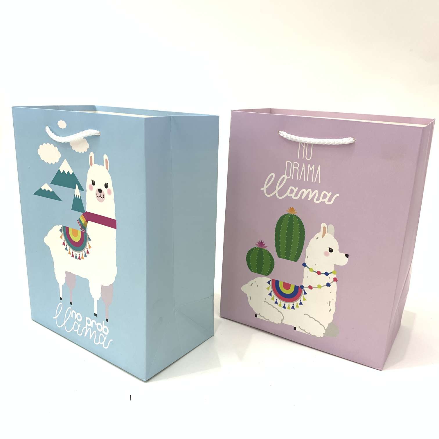 厂家直销可爱羊驼现货礼品袋