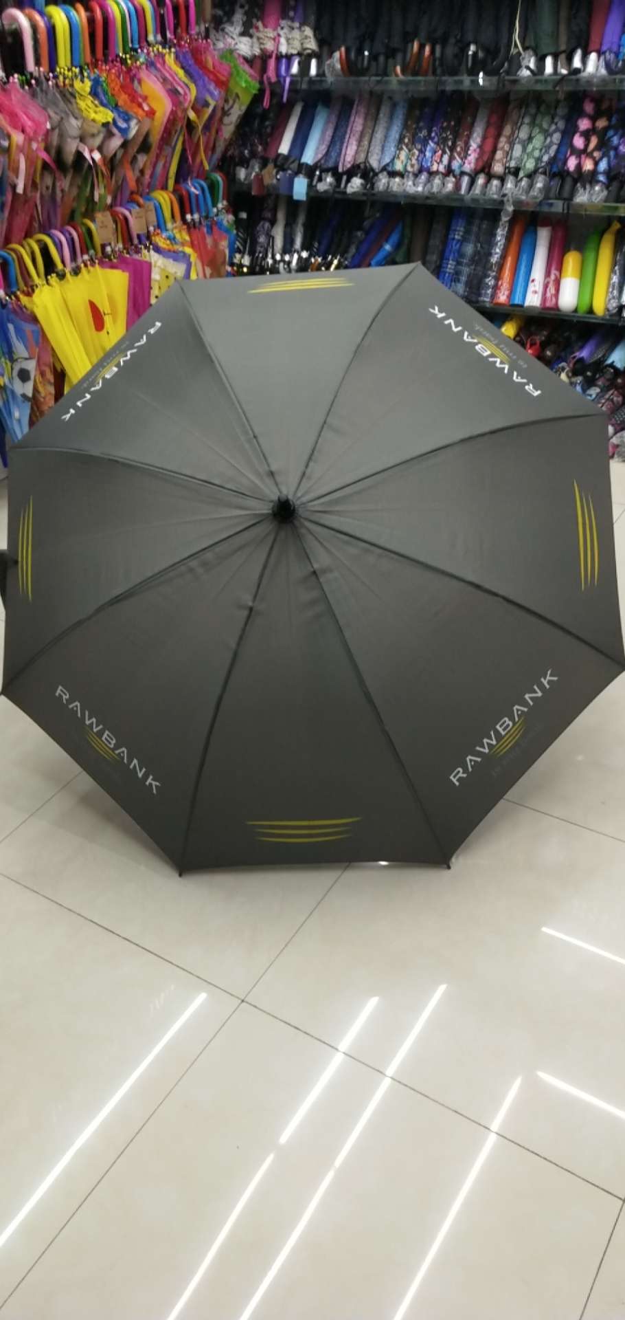 70 fiber umbrellas can be made into logos details Picture