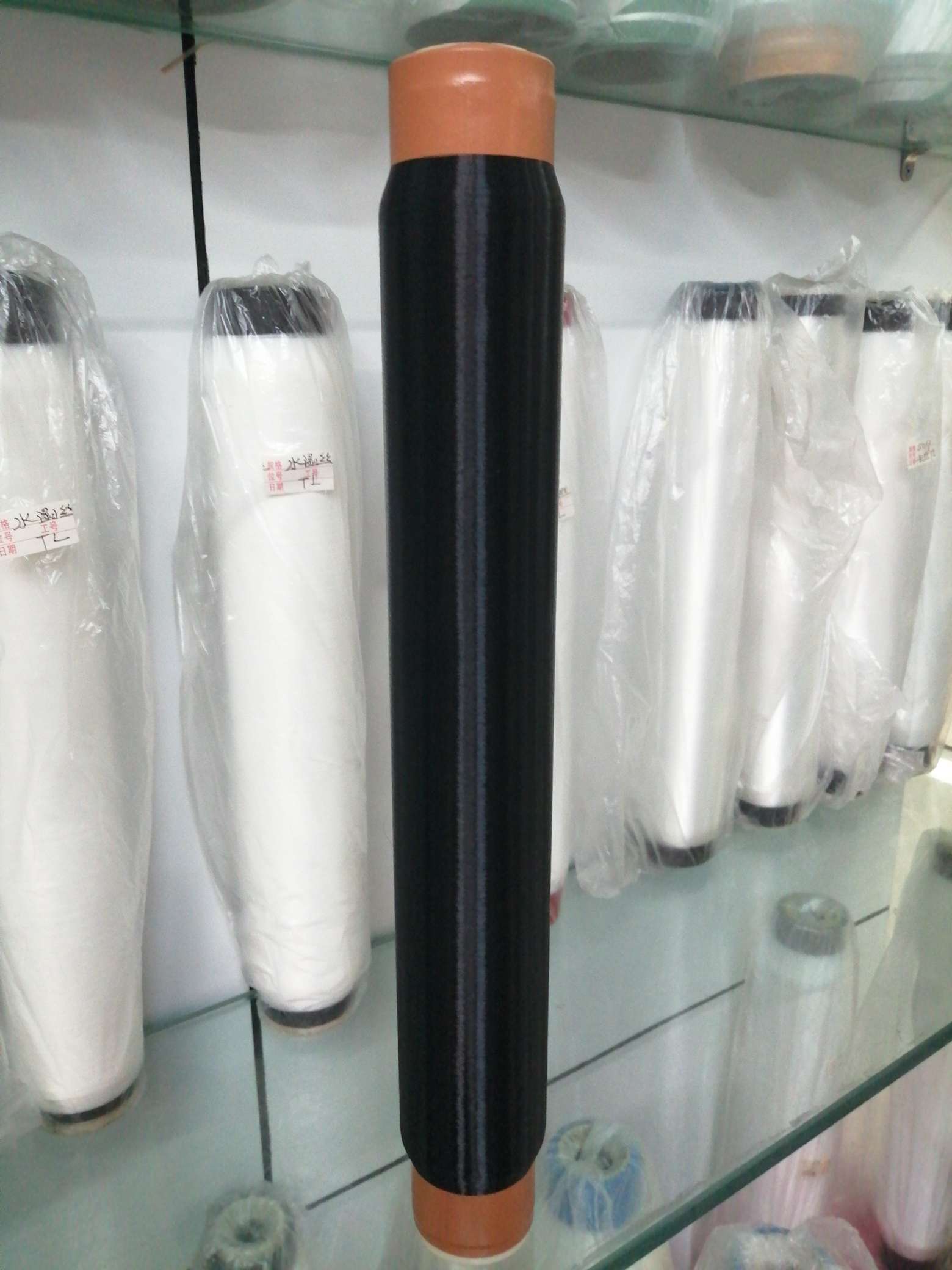 豫隆化纤 原 材料 纱线  黑