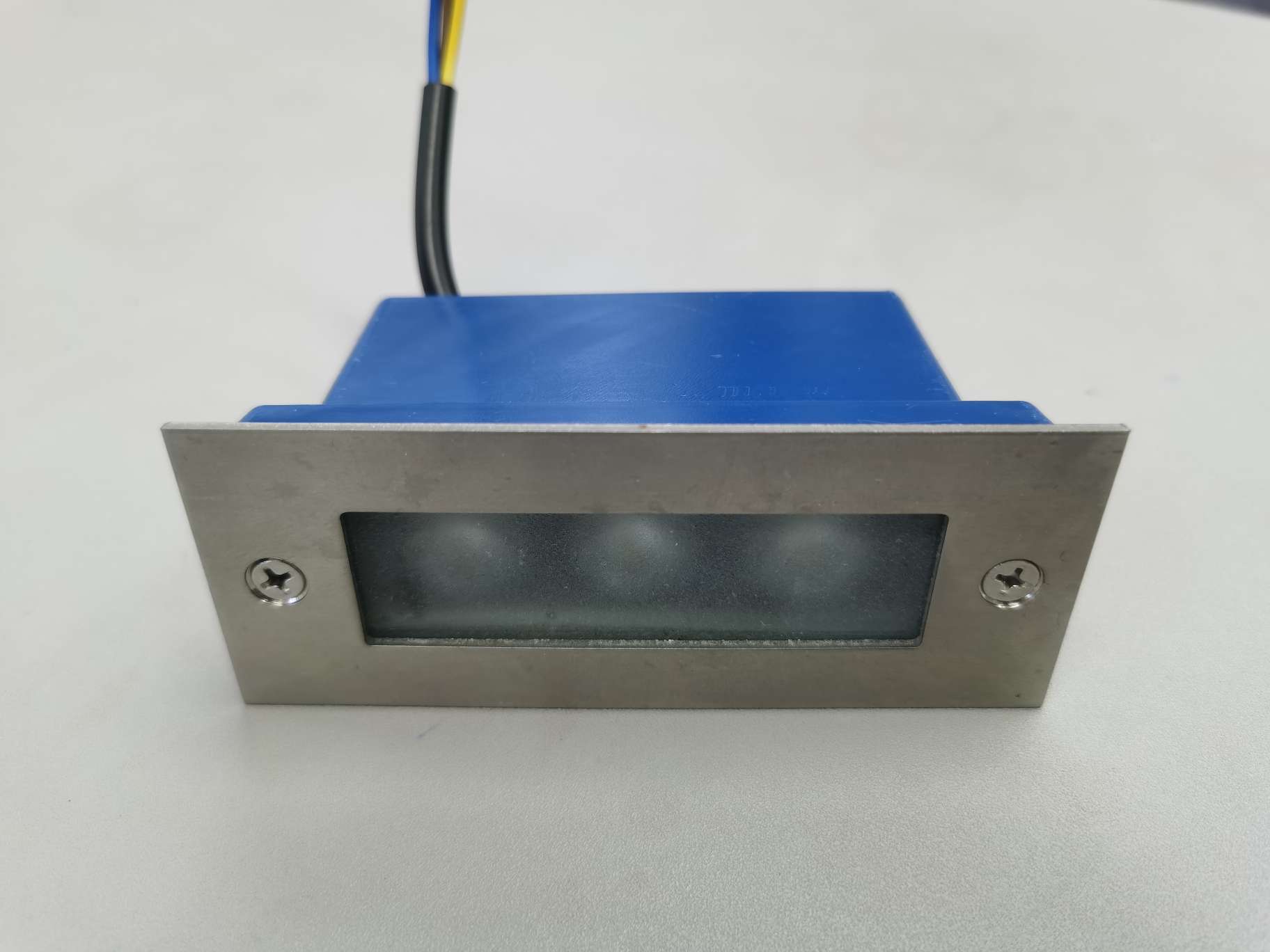 Corner lamp - Small rectangular without mesh, 3W